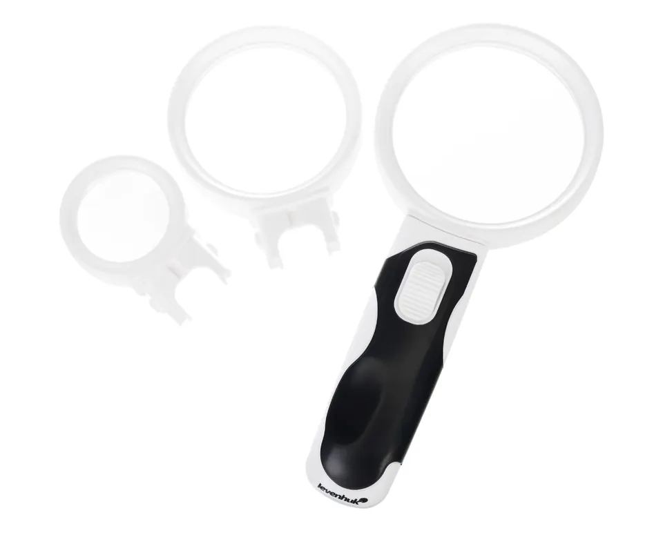 Levenhuk Zeno Desk D8 Tischlupe LED 2X/5X flexibler Arm