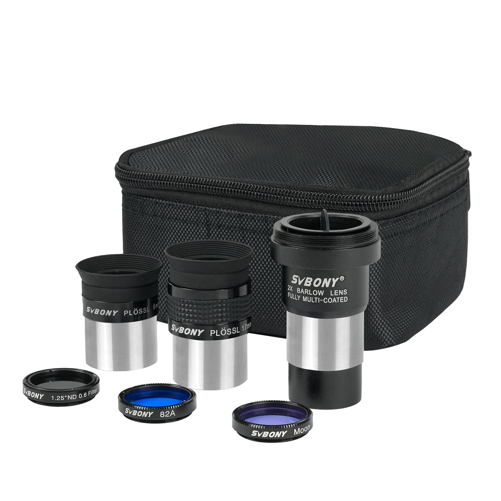 SVBONY SV233 Okular Set 7-teilig 1,25 Zoll Basis-Set