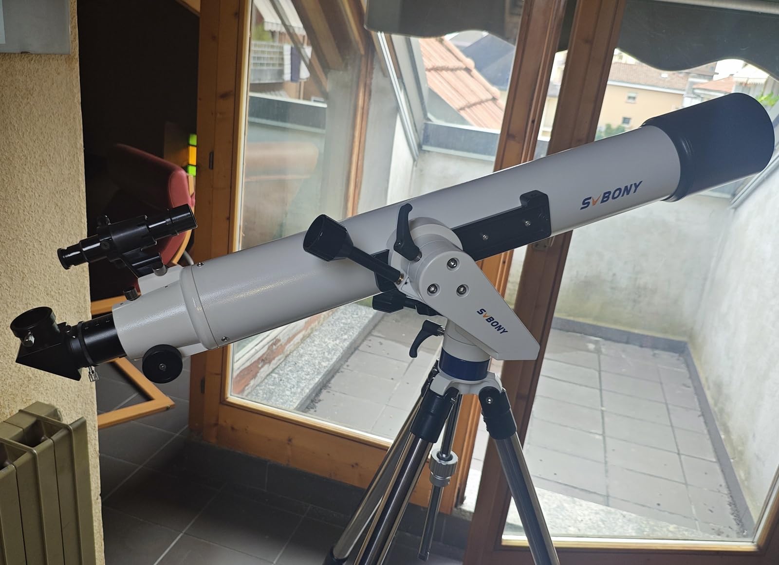 Svbony SV520 Teleskop 90mm 800mm AZ Einsteiger-Set