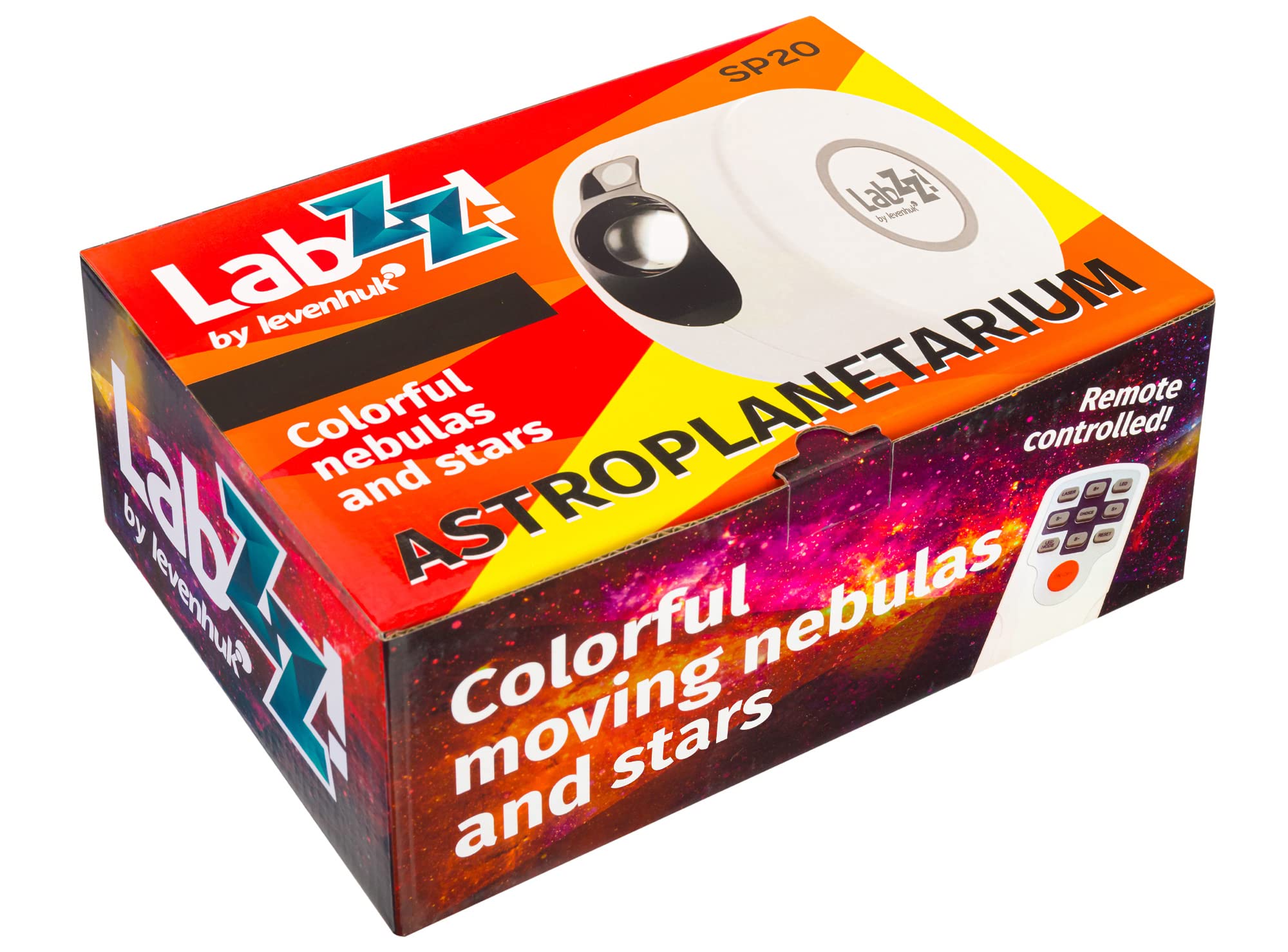 Levenhuk LabZZ SP20 Astroplanetarium Projektor grau Fernbedienung