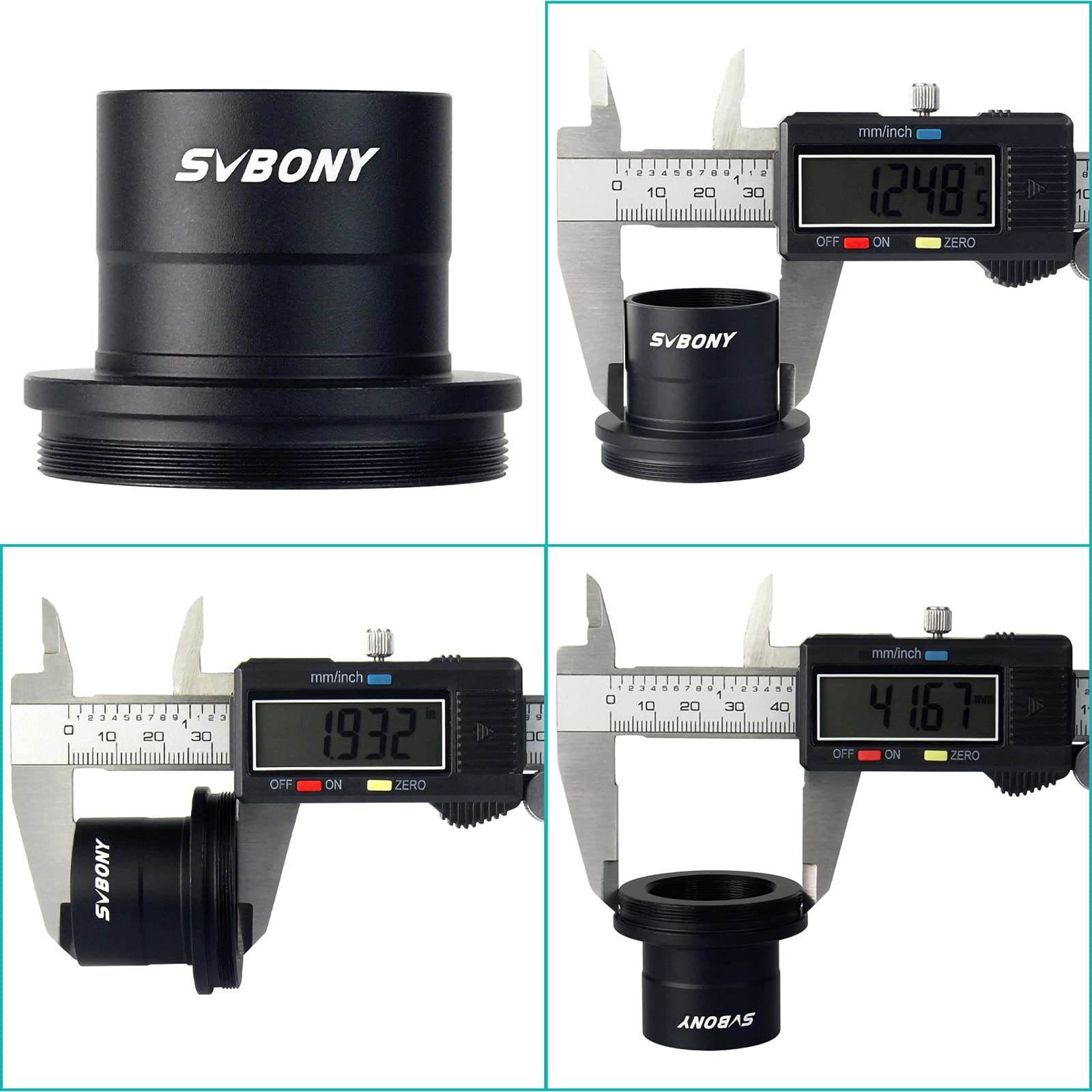 SVBONY T-Adapter Sony A-Mount Kameraadapter Aluminium