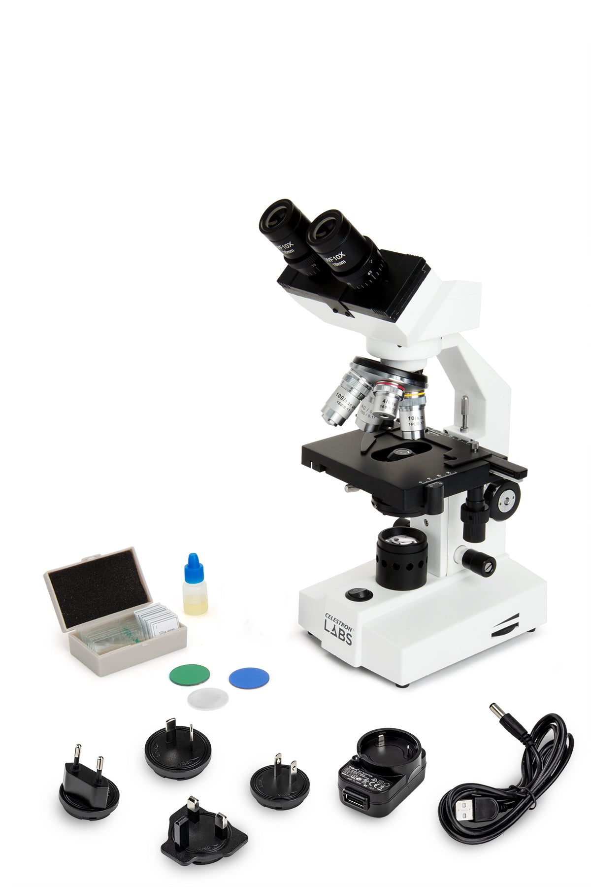 Celestron Labs CB1000CF Mikroskop binokular 1000x LED