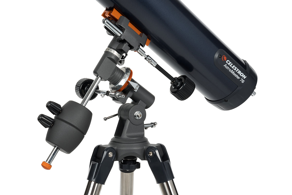 Celestron AstroMaster 76EQ Newton Teleskop 76mm parallaktisch