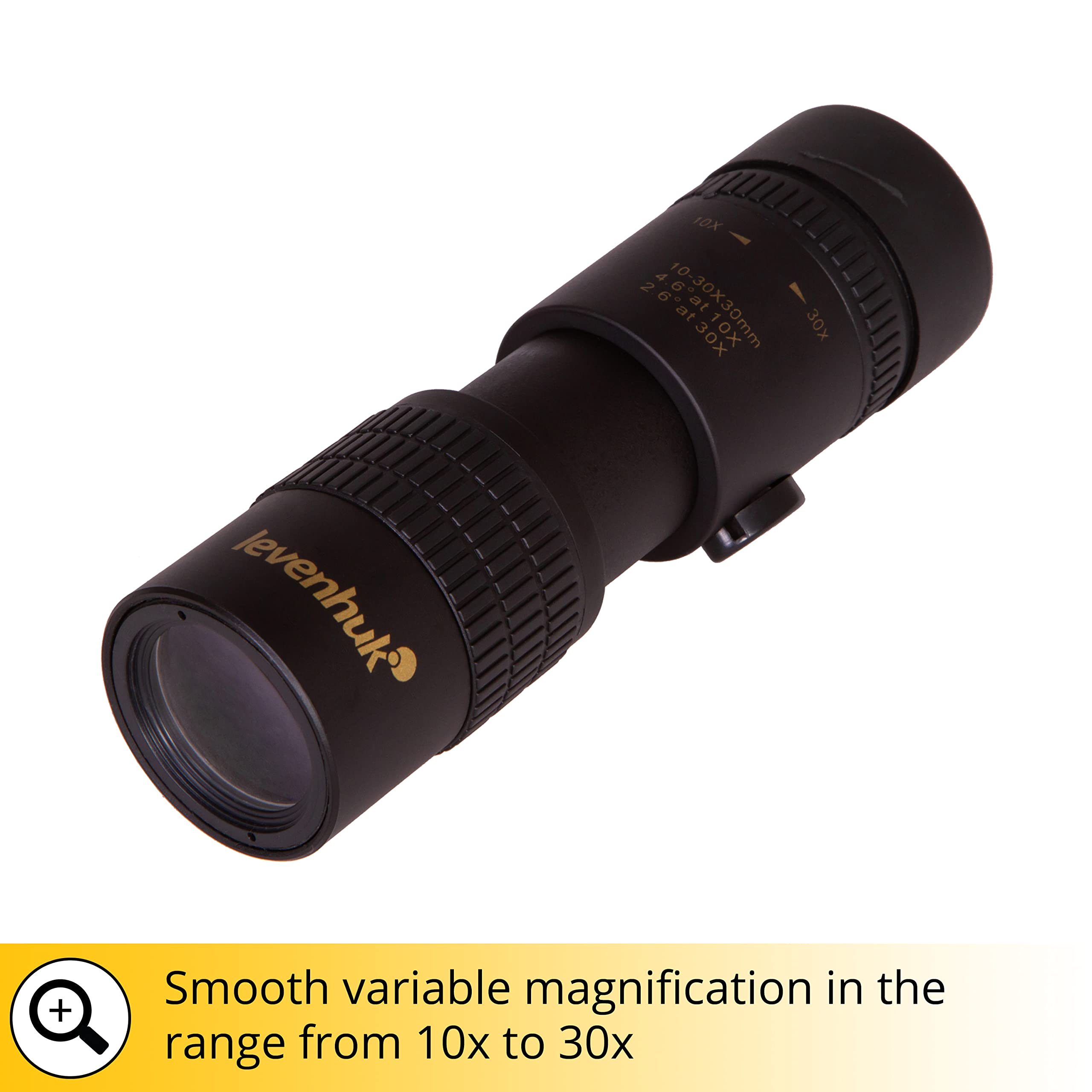Levenhuk Atom 10-30x30 Zoom-Monokular BK-7