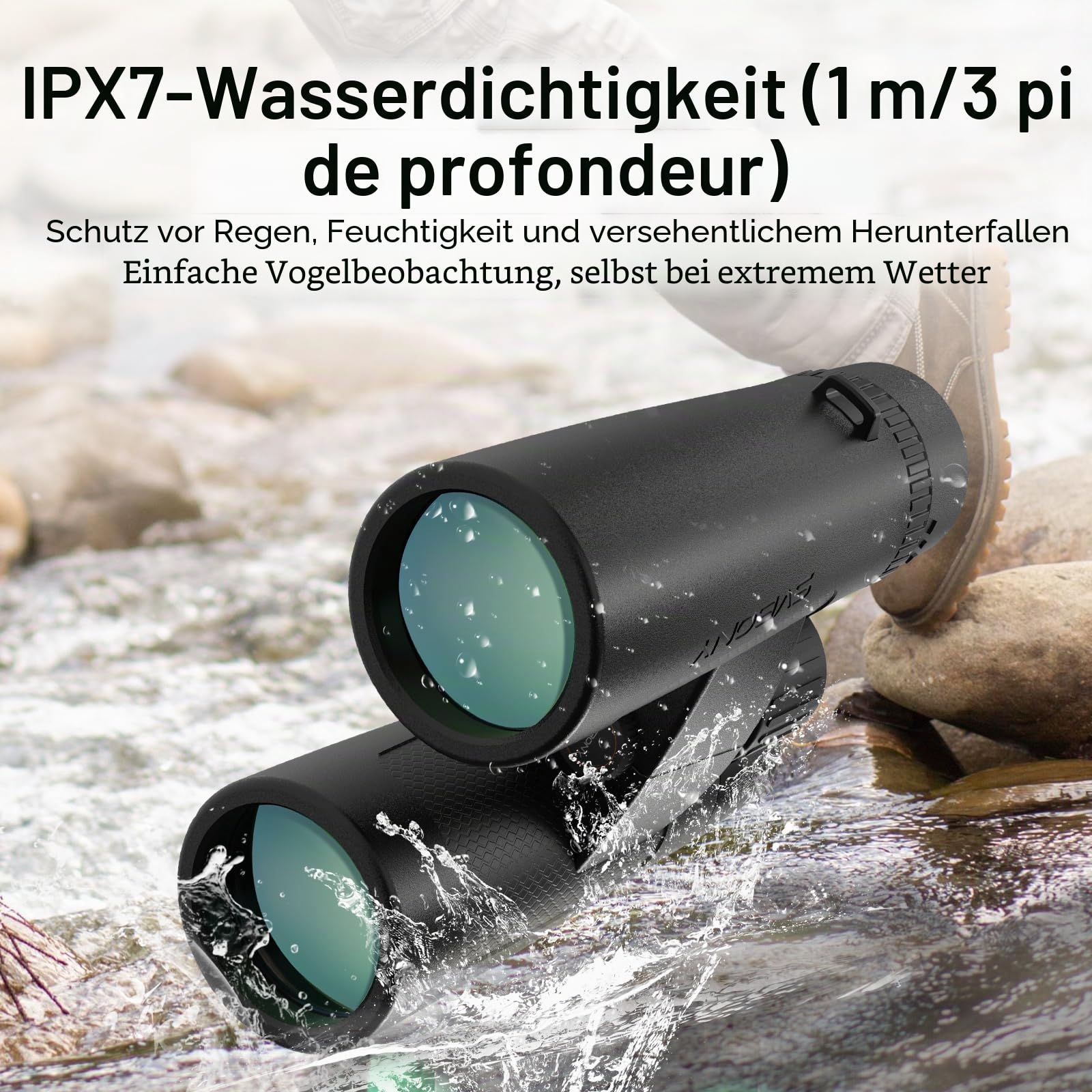 SVBONY SV202 8x32 Fernglas ED-Glas wasserdicht 8x32mm