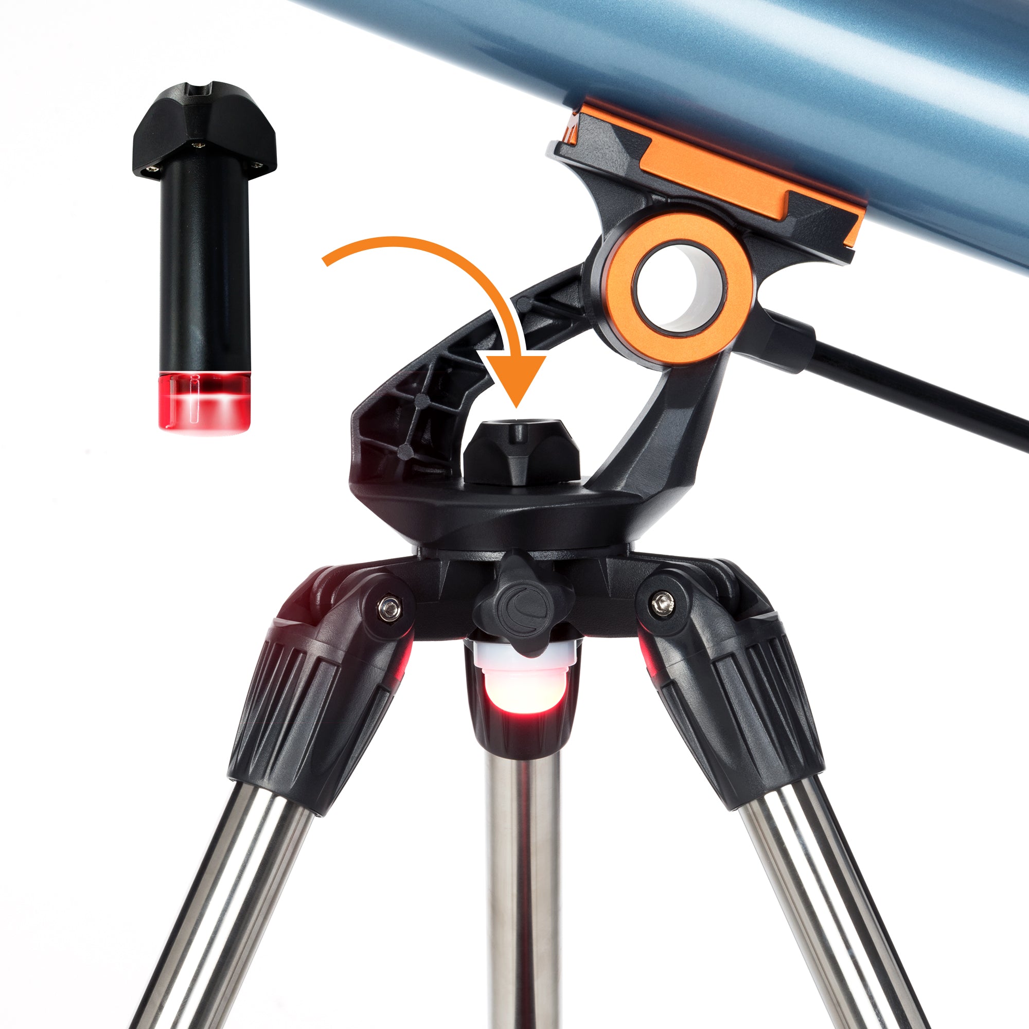 Celestron Inspire 100AZ Refraktor Teleskop gebraucht
