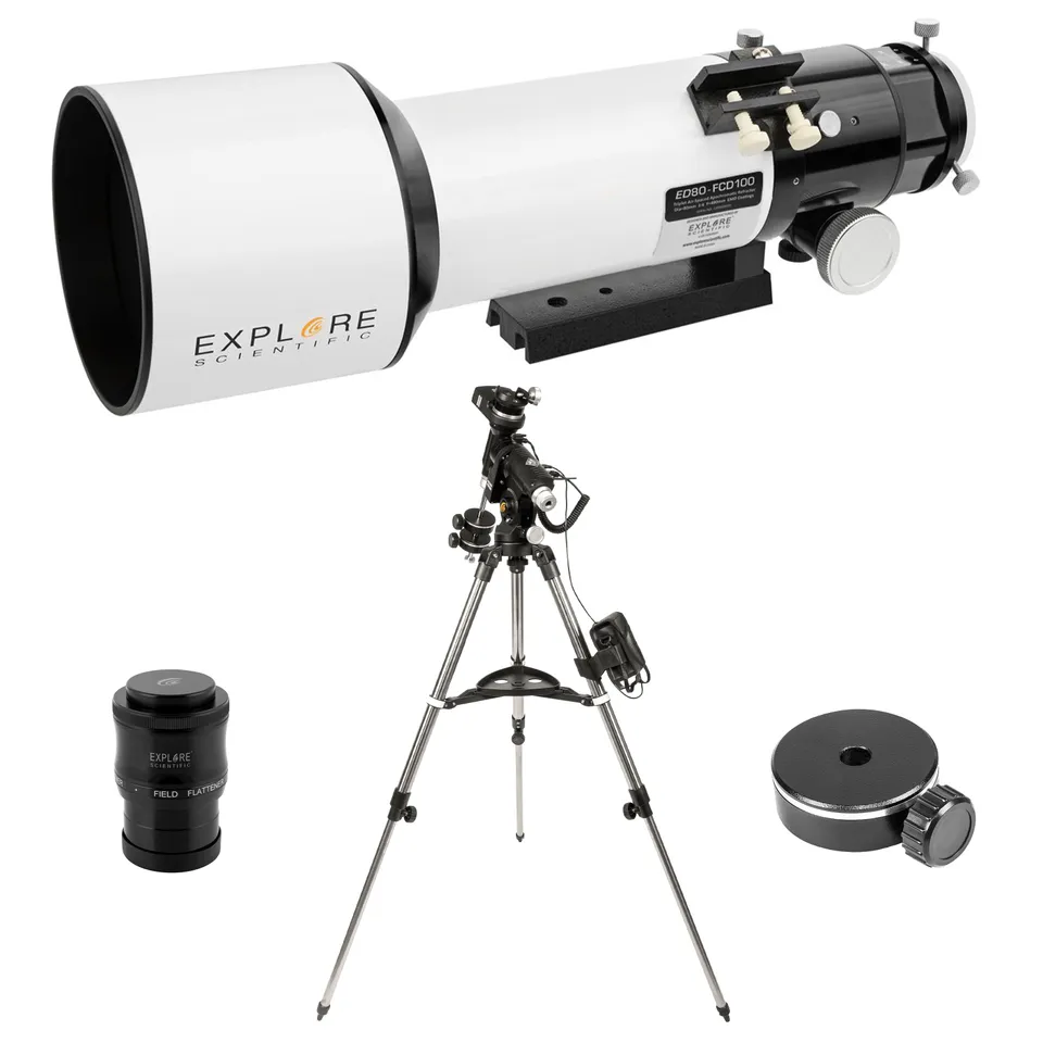 Explore Scientific ED80 FCD100 Triplet APO Refraktor Bundle 80mm