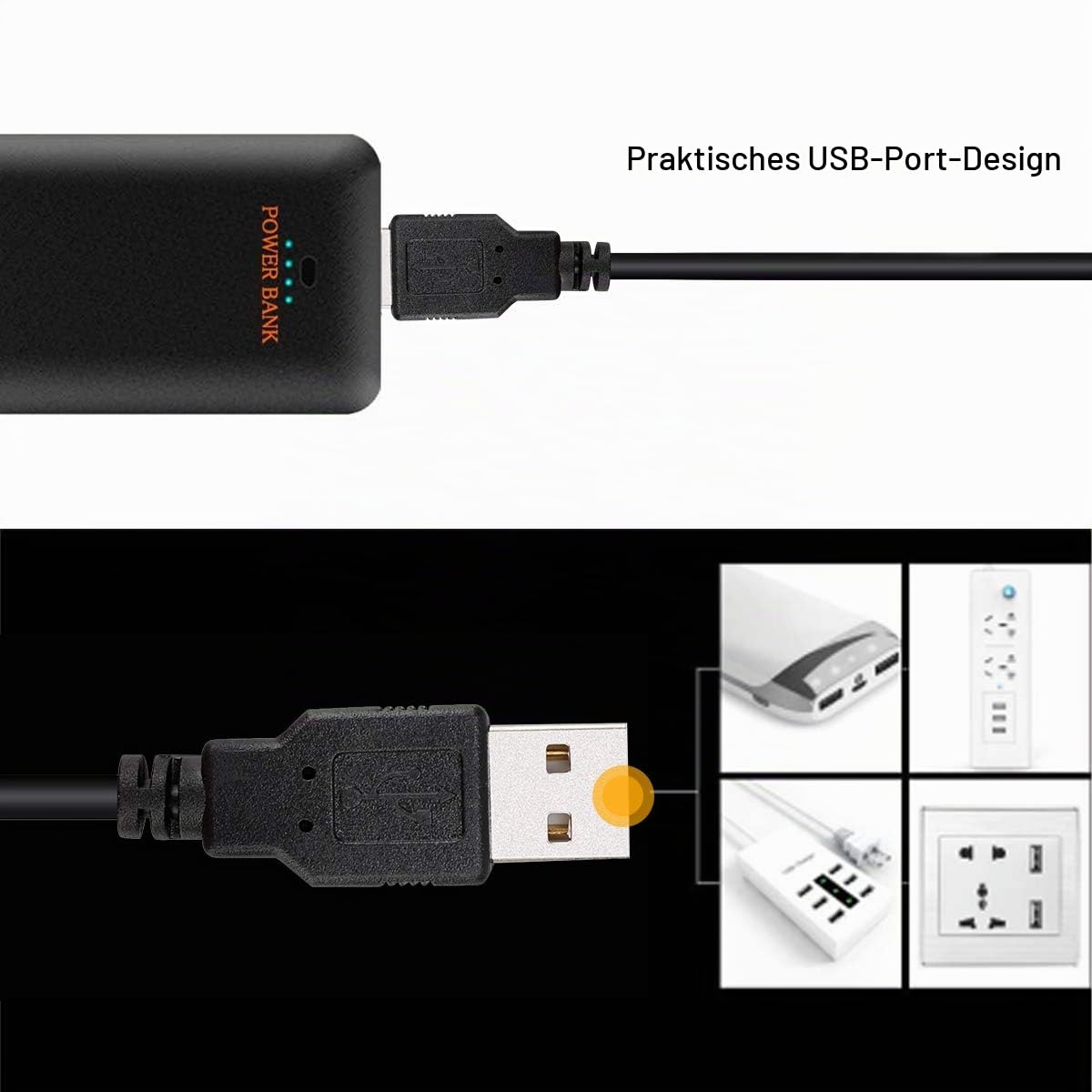 SVBONY SV172 Objektivwärmer 320mm USB Heizband