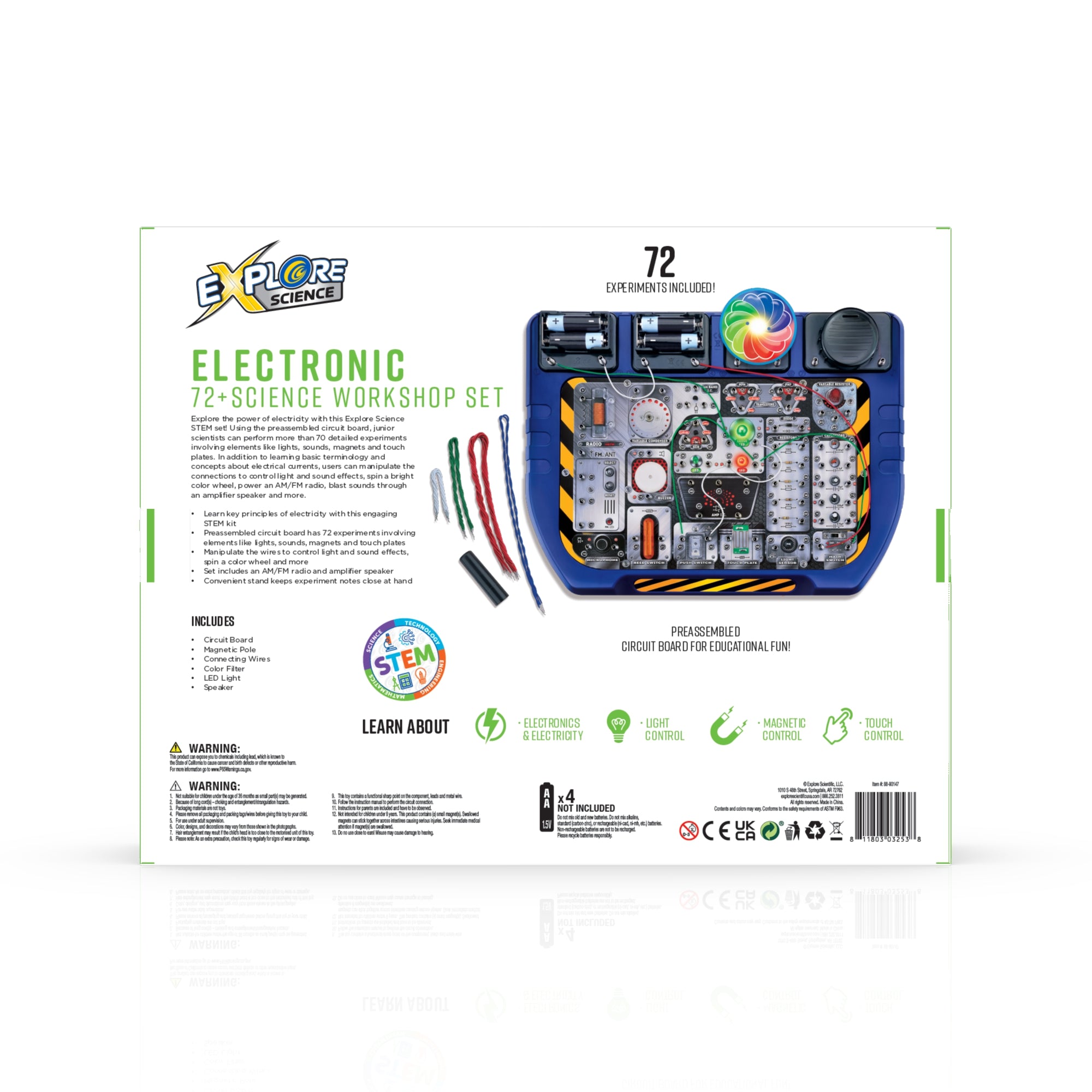 Explore Science Electronic 72+ Workshop Elektronik Baukasten