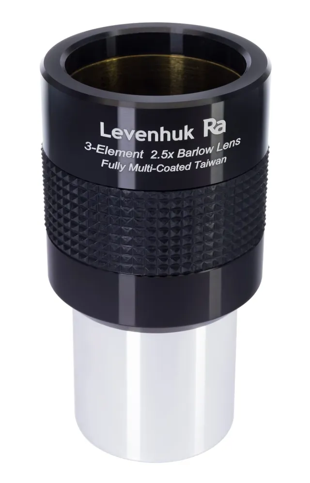 Levenhuk 2,5x Barlowlinse 1,25 Zoll apochromatisch Filtergewinde