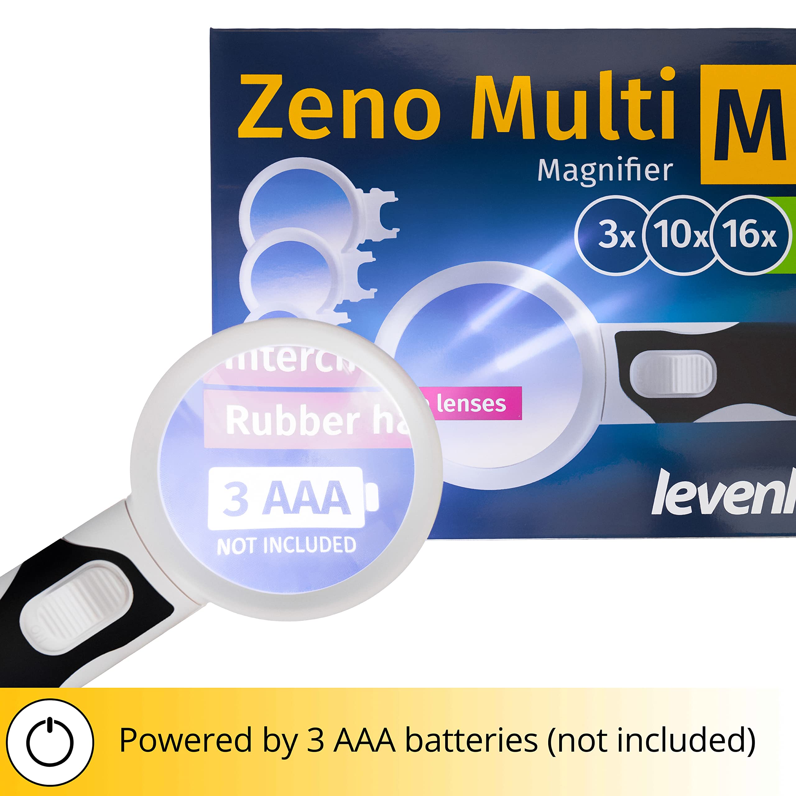 Levenhuk Zeno Multi ML9 Lupenset LED 3x 10x 16x