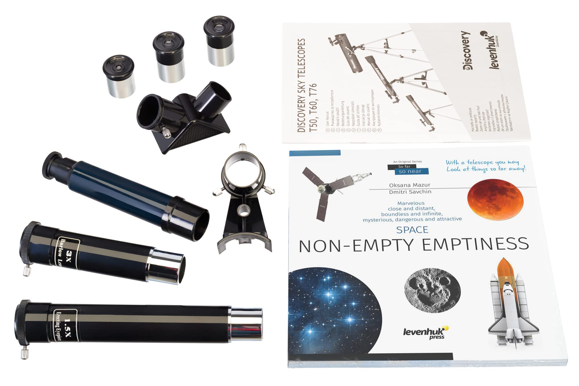 Discovery Sky T60 Teleskop 60mm Englisch Einsteiger