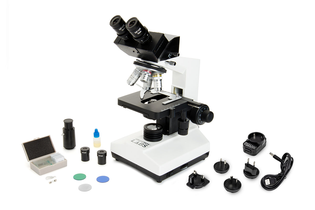 Celestron Labs CB2000C Mikroskop trinokular 2000x LED