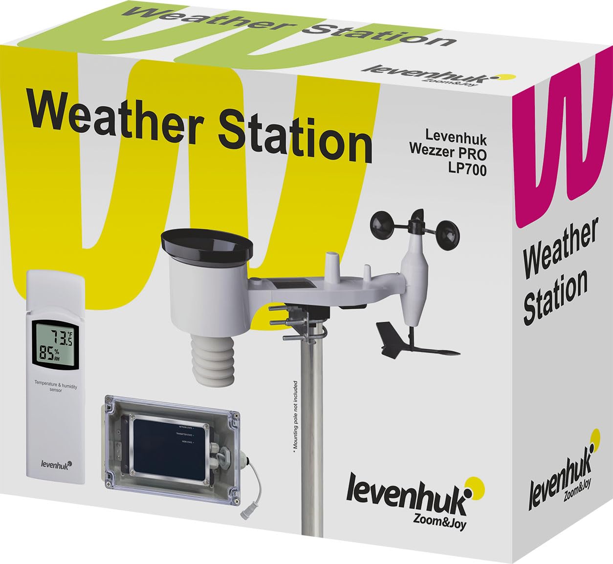 Levenhuk Wezzer PRO LP700 WLAN-Wetterstation 9-in-1