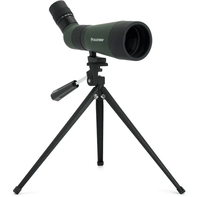 Celestron LandScout 12-36x60 Spektiv gewinkelt mit Stativ