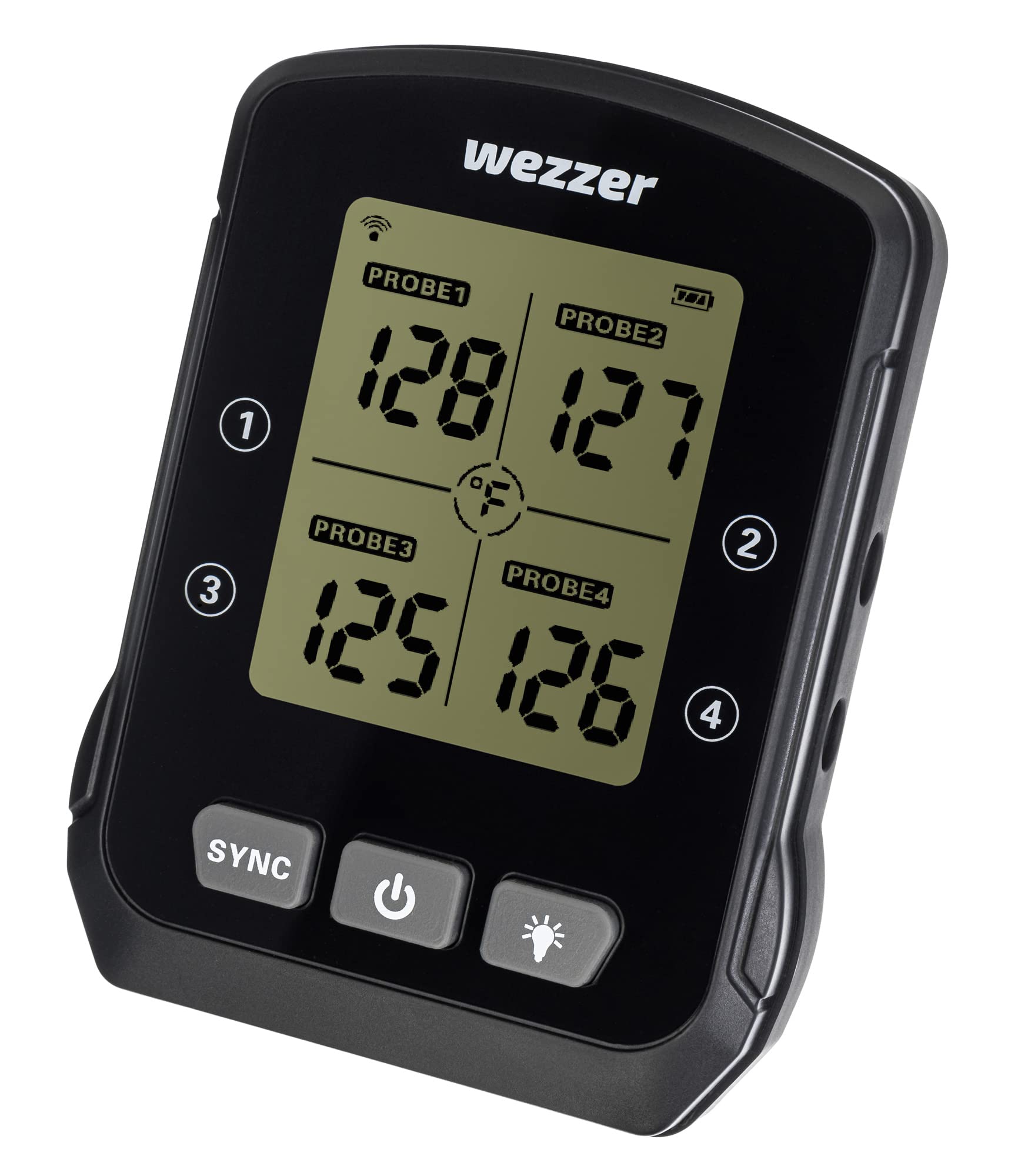 Levenhuk Wezzer Cook MT90 Grillthermometer App 4 Fühler