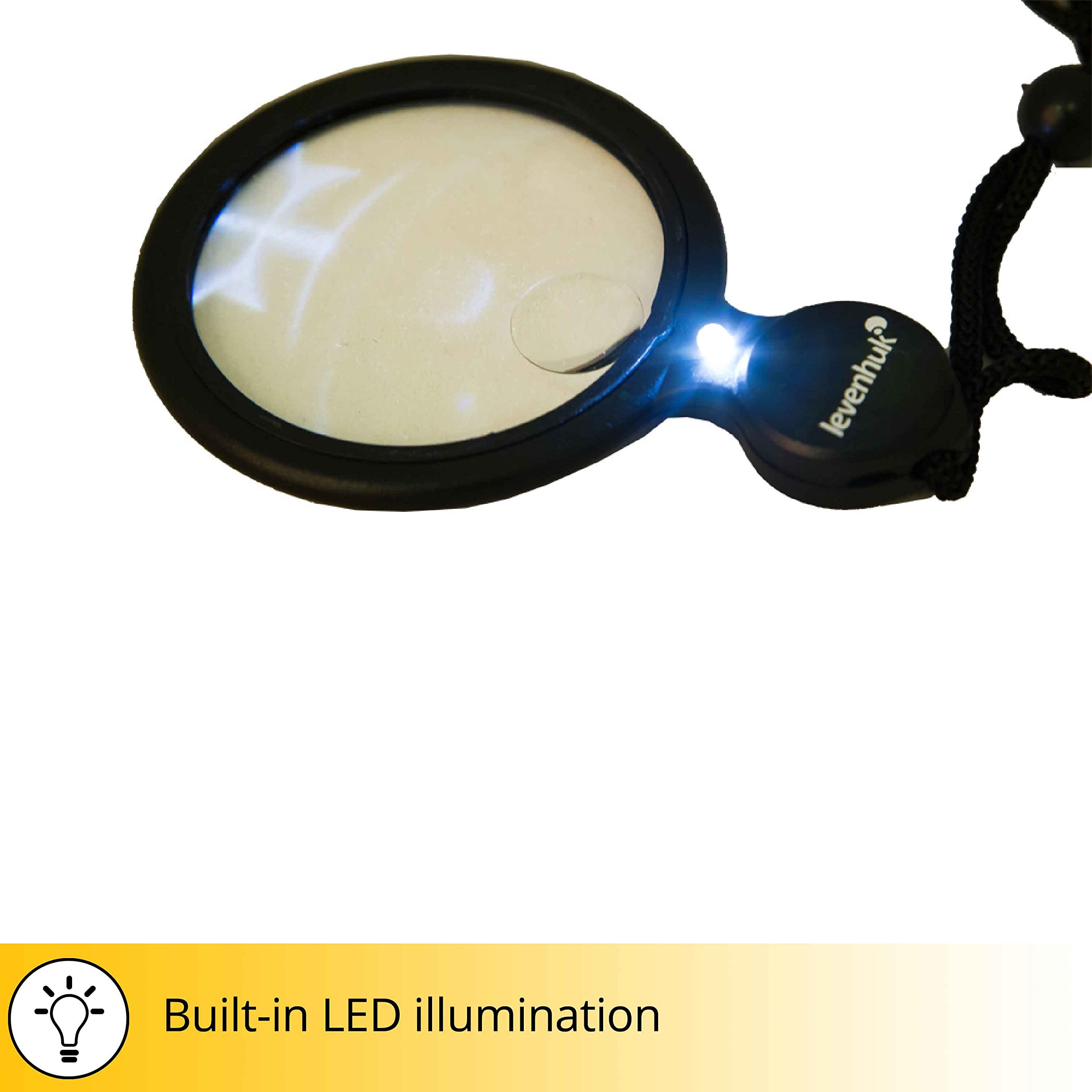 Levenhuk Zeno Vizor N1 Nackenlupe LED 4x/10x