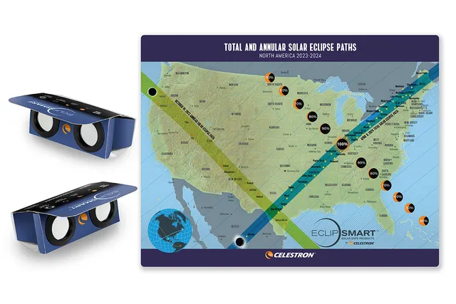 Celestron EclipSmart 2x Power Viewer SoFi-Brille 2er Set