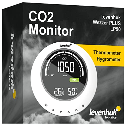 Levenhuk Wezzer Plus LP90 CO2-Monitor mit Hygrometer