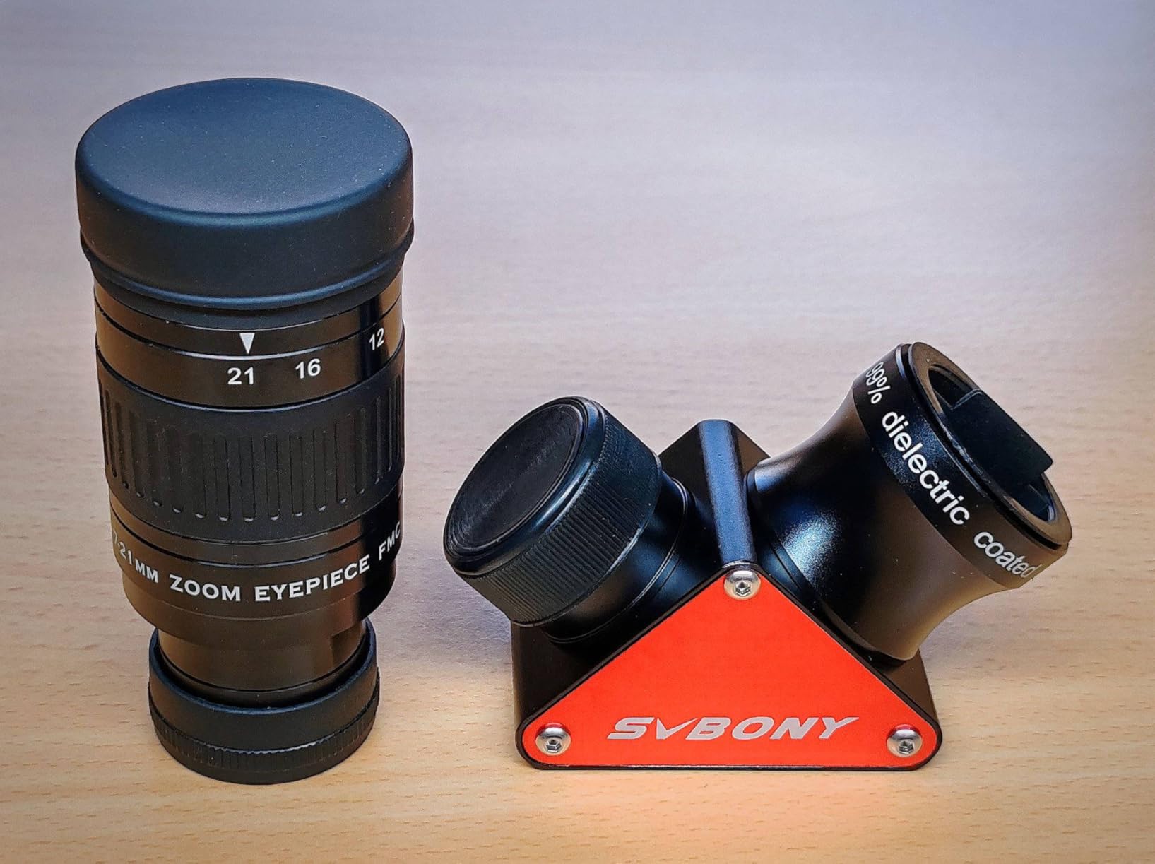 SVBONY SV135 7-21mm Zoom-Okular 1,25 Zoll mit Zenitspiegel