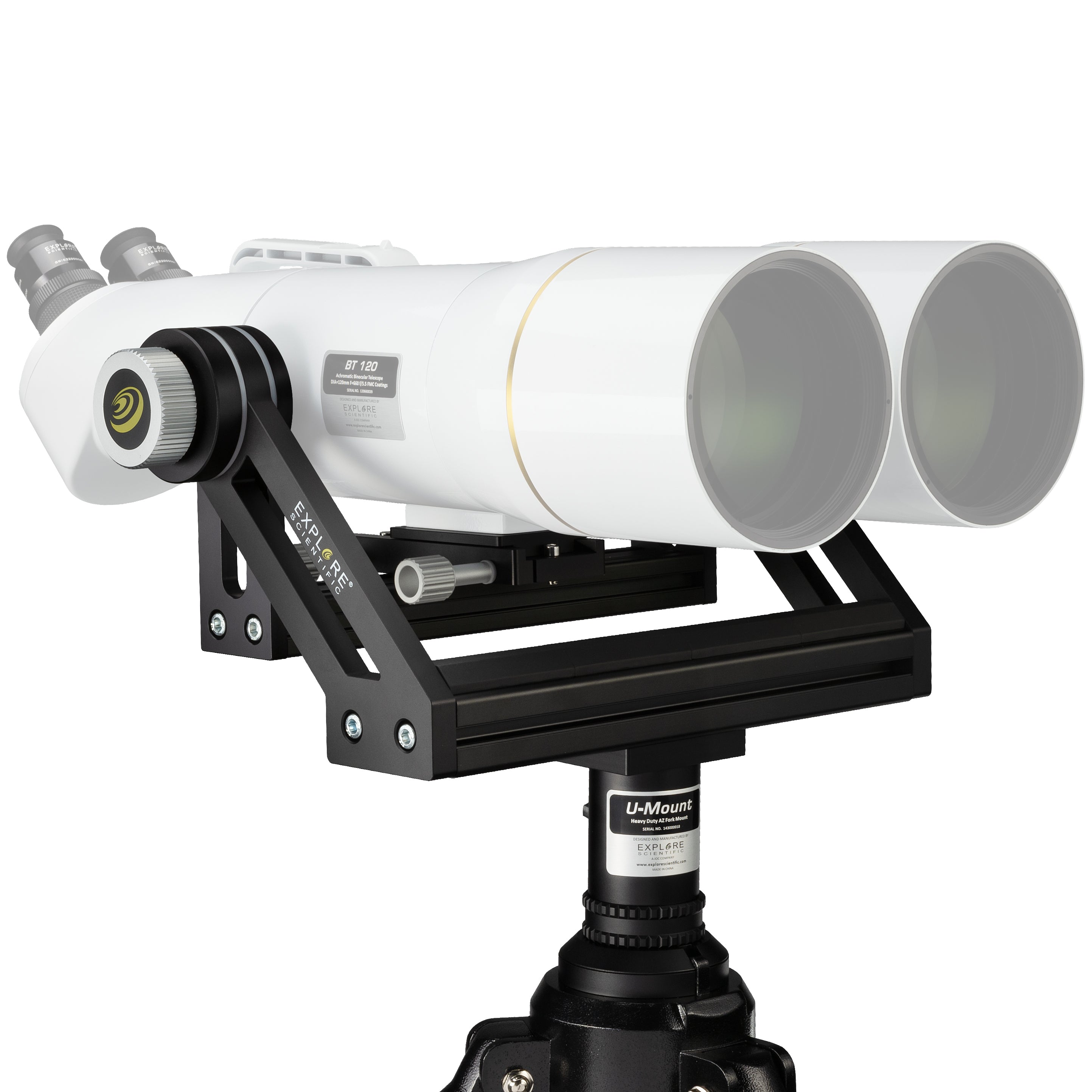 Explore Scientific U-Mount Gabelmontierung Stativ Großfernglas