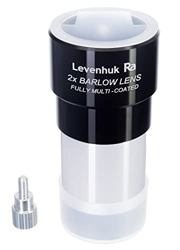 Levenhuk 2x Barlowlinse 1,25 Zoll achromatisch Filtergewinde