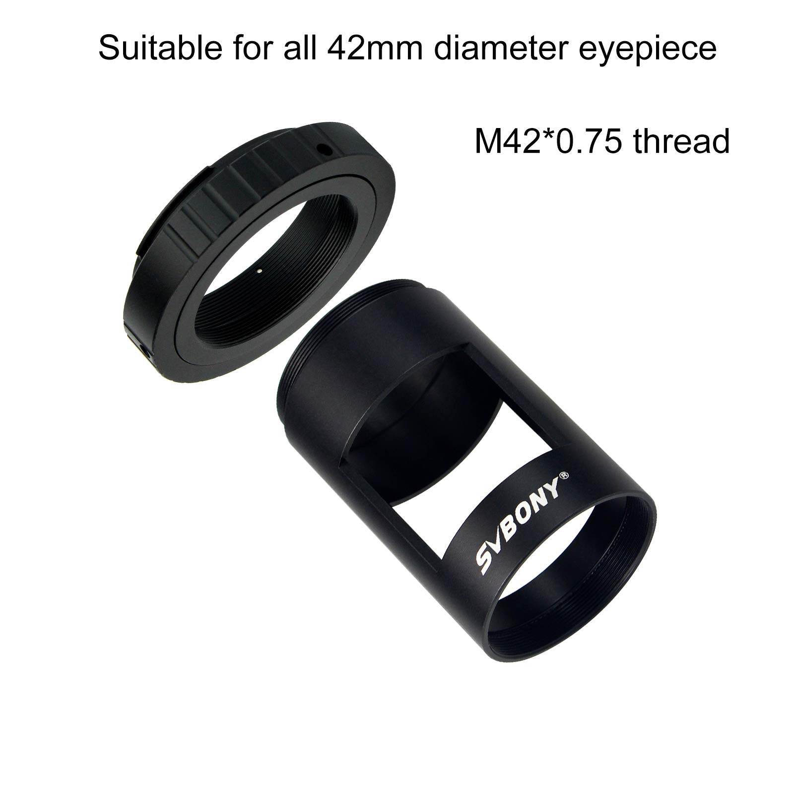 SVBONY Spektiv Kamera Adapter M42 T2 für Canon EOS