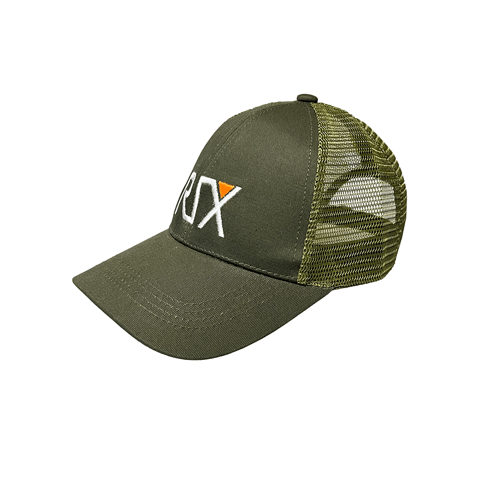 RIX Trucker Cap Mesh Snapback Schwarz