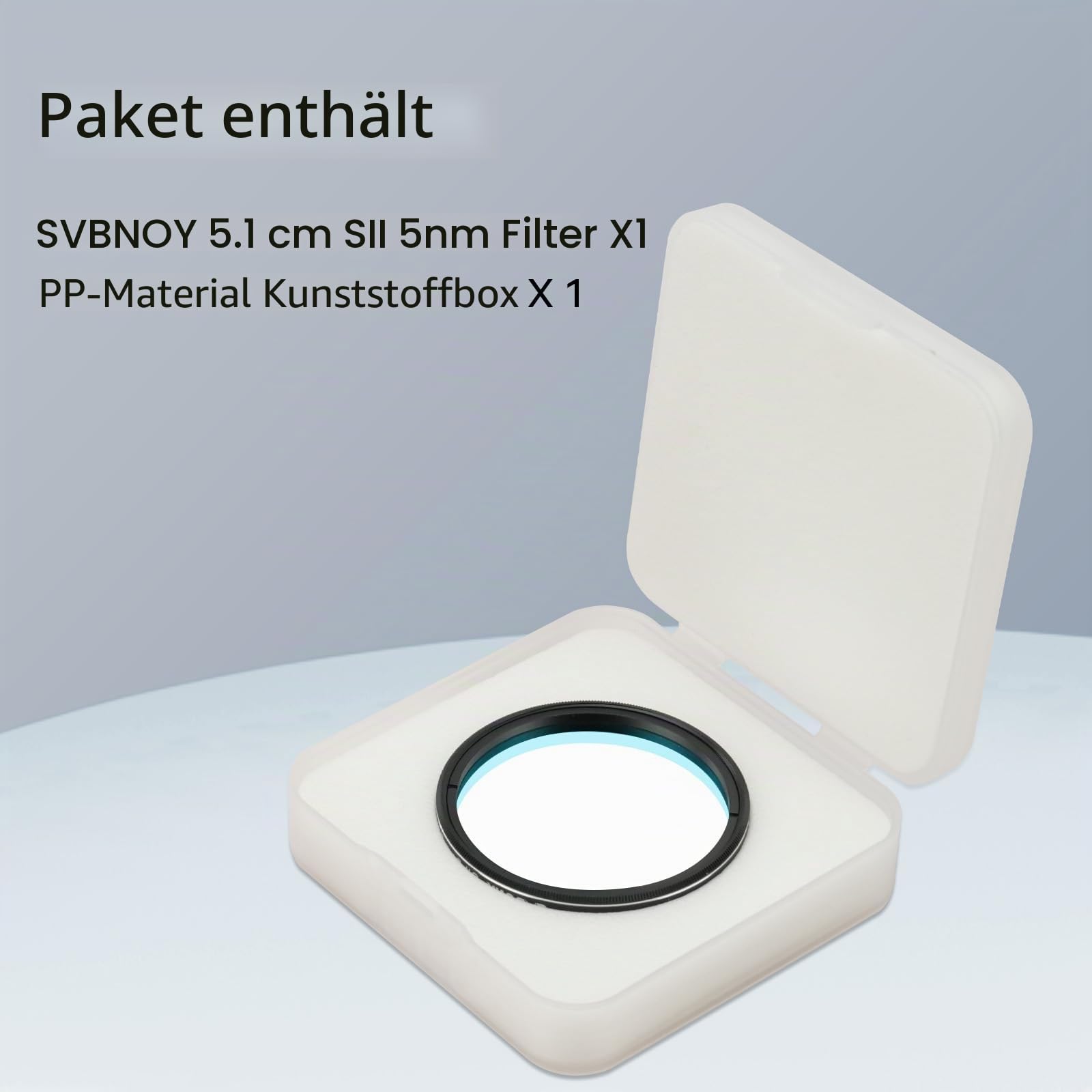 SVBONY SV227 SII 5nm Filter 2" Deep Sky Astrofotografie