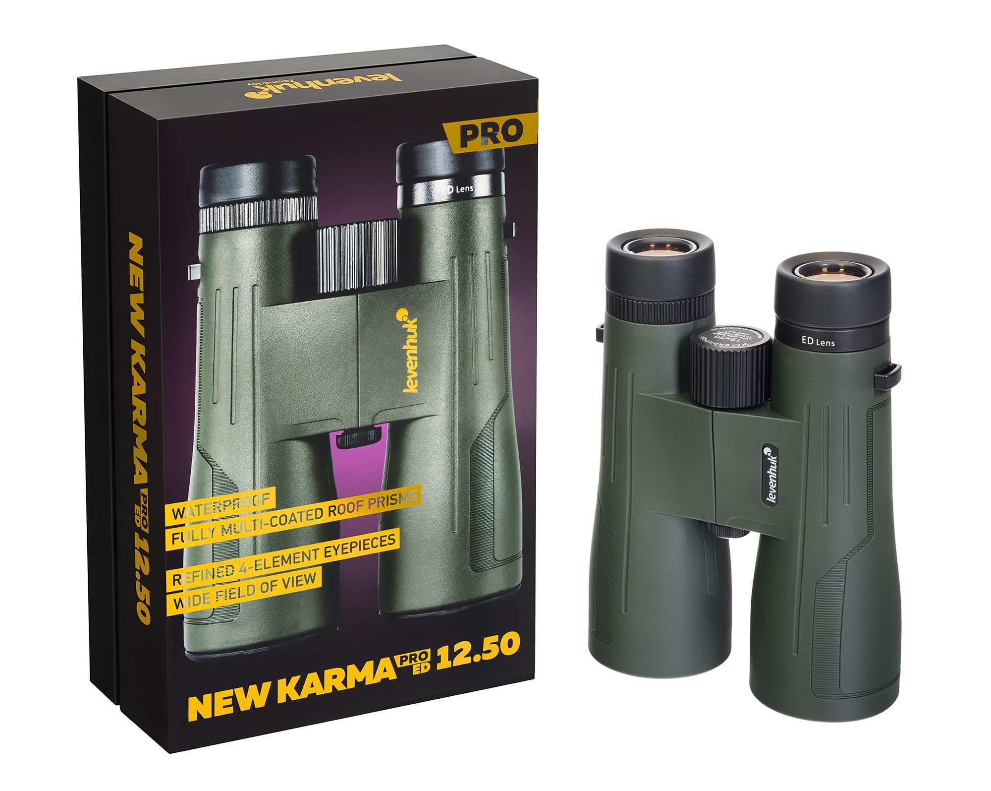 Levenhuk Karma PRO ED 12x50 Fernglas IP67