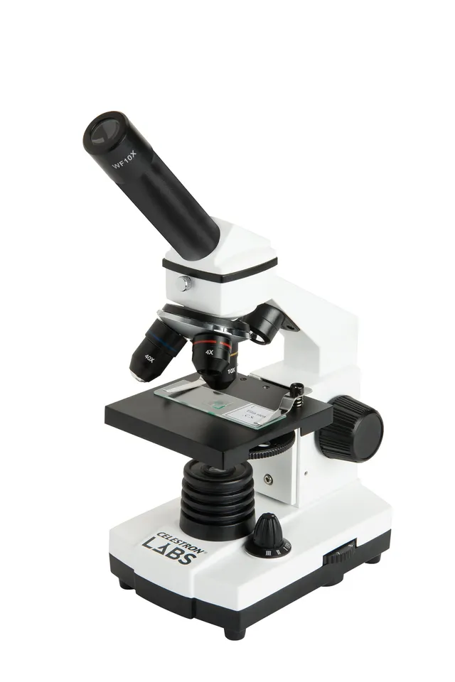 Celestron Labs CM400 Durchlichtmikroskop 40-400x LED
