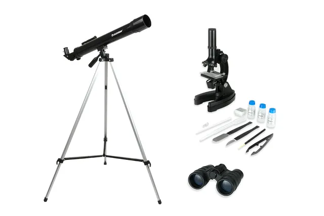 Celestron Three Piece Science Kit Teleskop-Set 50mm