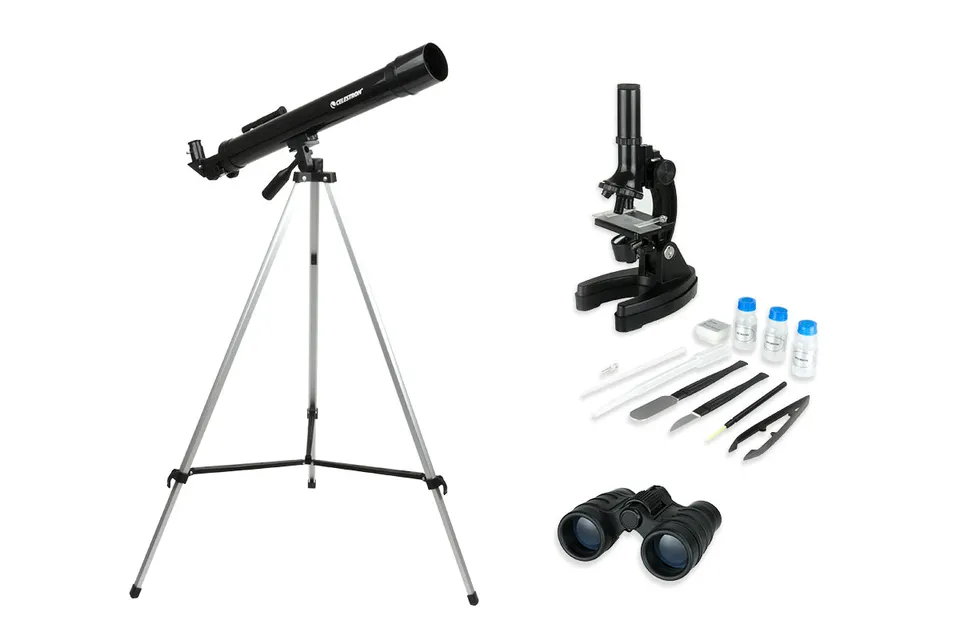 Celestron Three Piece Science Kit Teleskop-Set 50mm