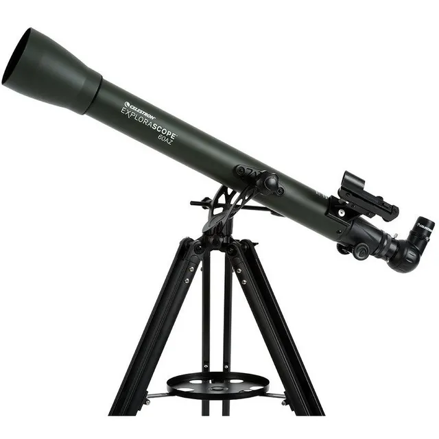 Celestron ExploraScope 60AZ Teleskop 60mm Refraktor mit Stativ
