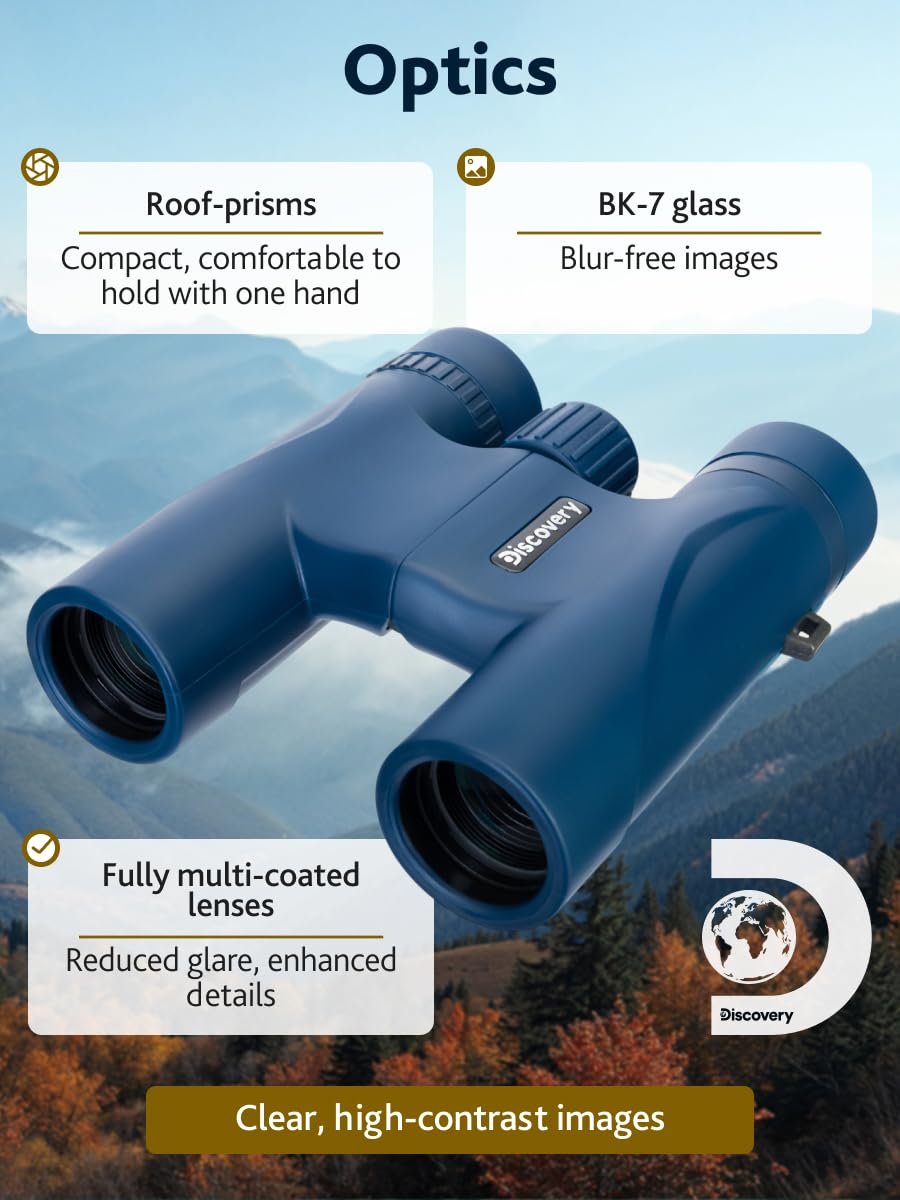 Levenhuk Discovery Elbrus 10x25 Fernglas Kompakt