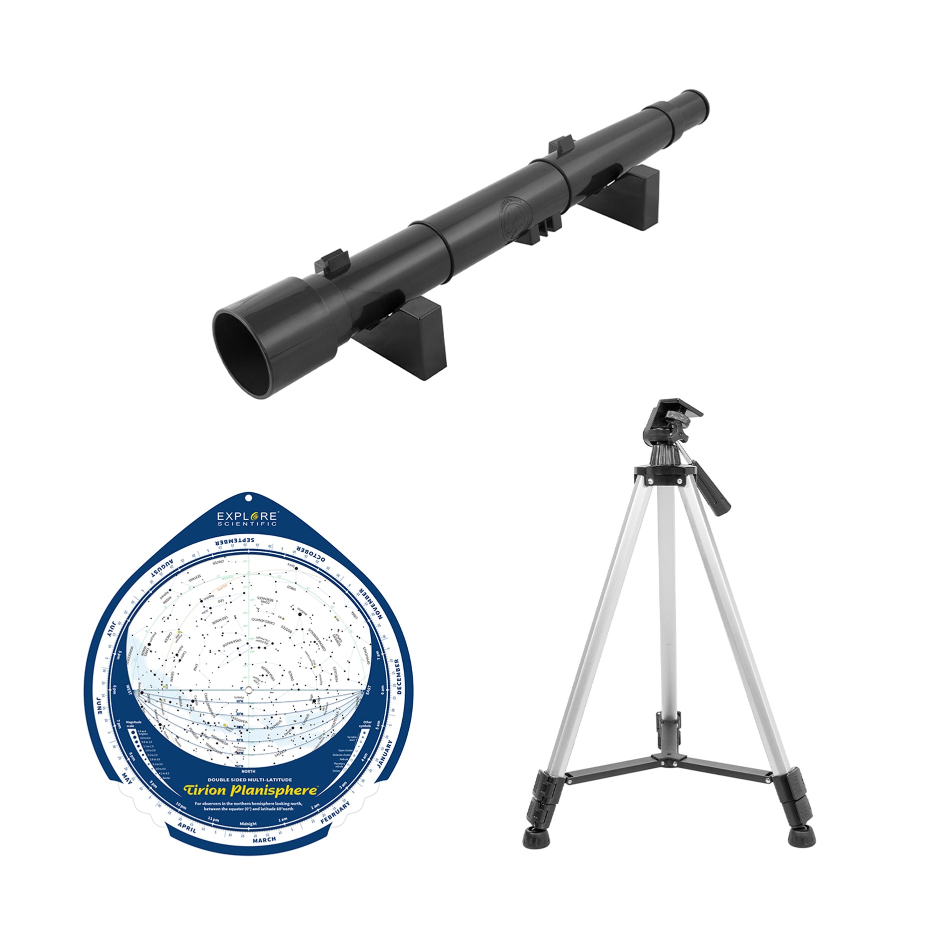 Explore Scientific Galileoscope 50mm Teleskop Bausatz Set