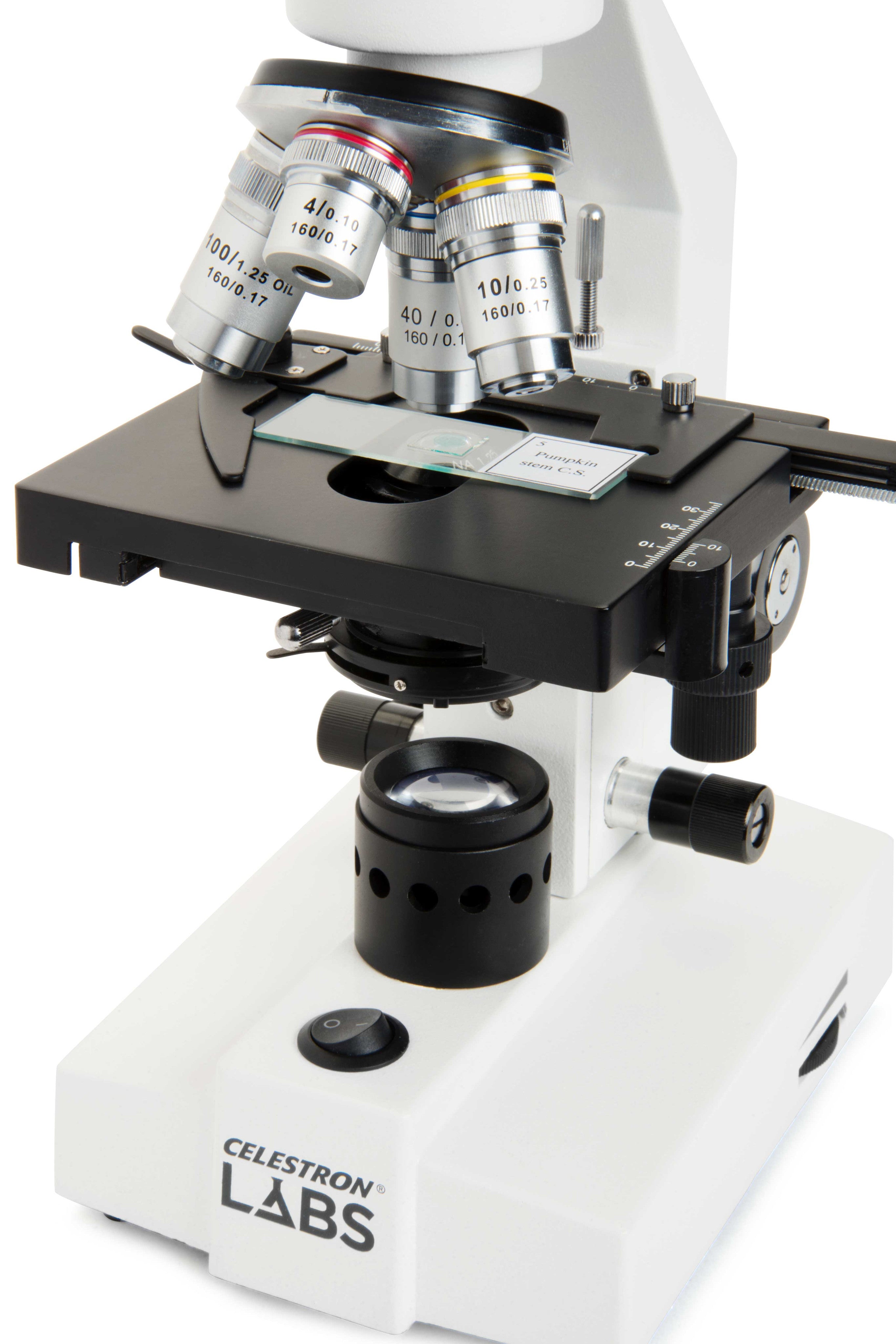 Celestron Labs CM2000CF Durchlichtmikroskop 40x-2000x LED