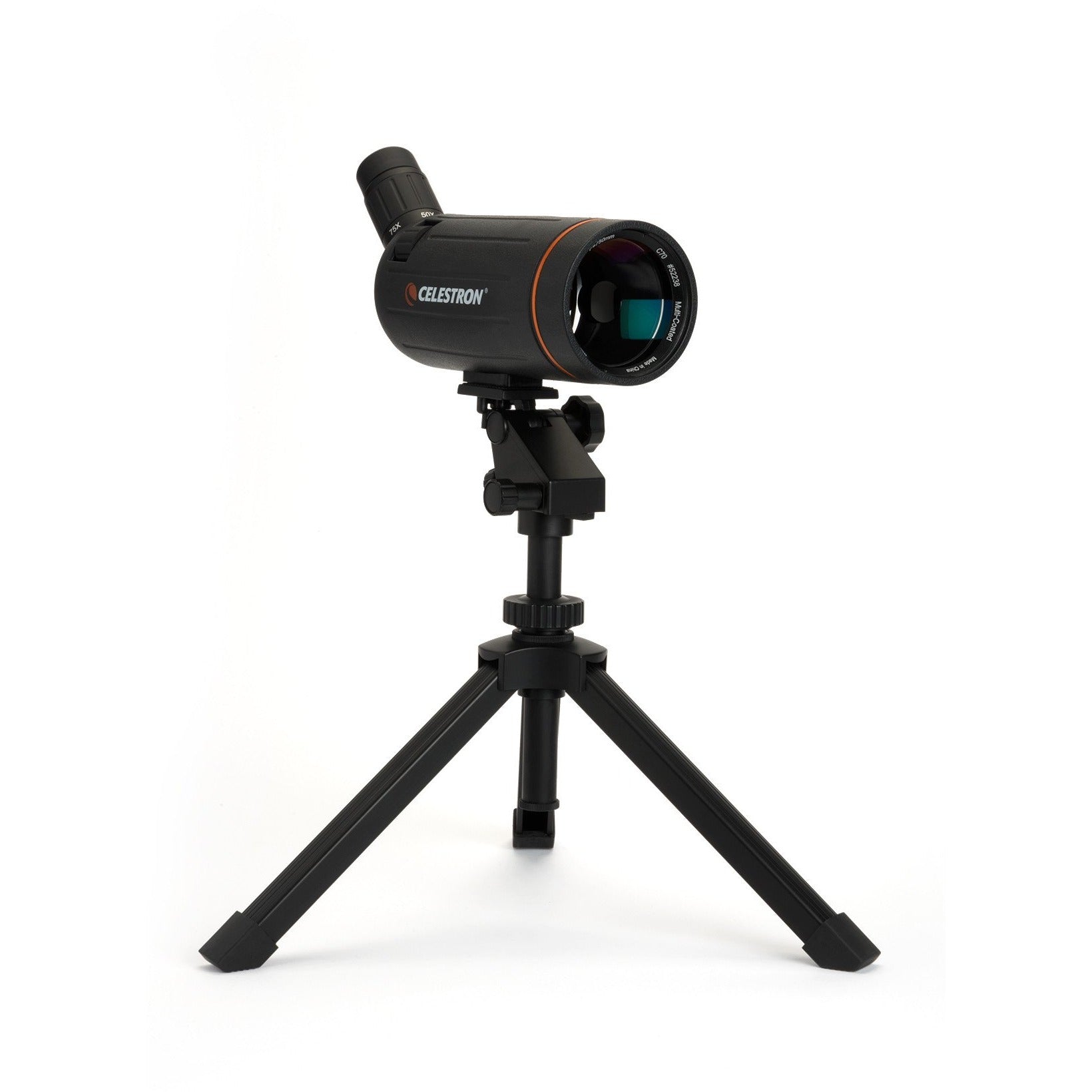 Celestron C70 Mini Mak Spektiv 70mm Zoom 75x mit Stativ