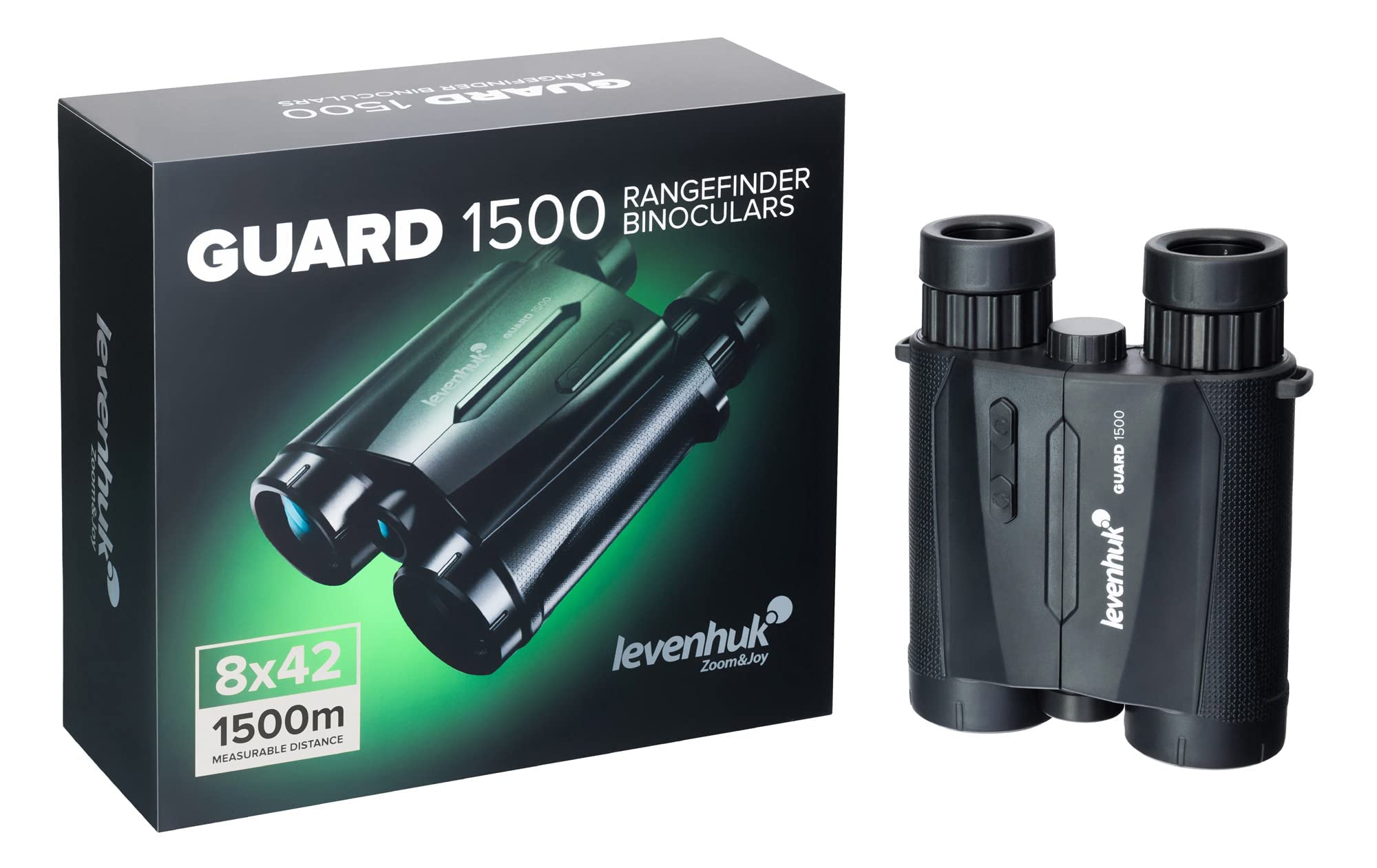 Levenhuk Guard 1500 Fernglas 8x mit Laser-Entfernungsmesser
