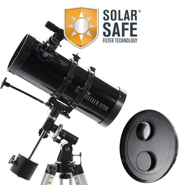 Celestron PowerSeeker 127EQ Teleskop EclipSmart Set 127mm