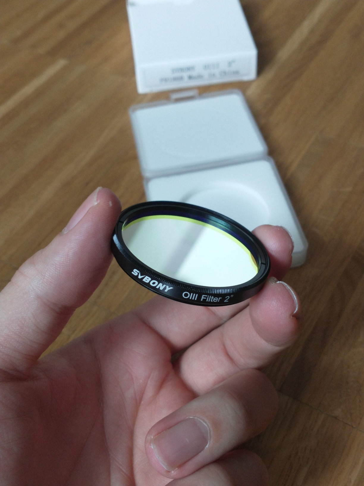 SVBONY O-III Teleskop Filter 1,25 Zoll 18nm Nebelfilter