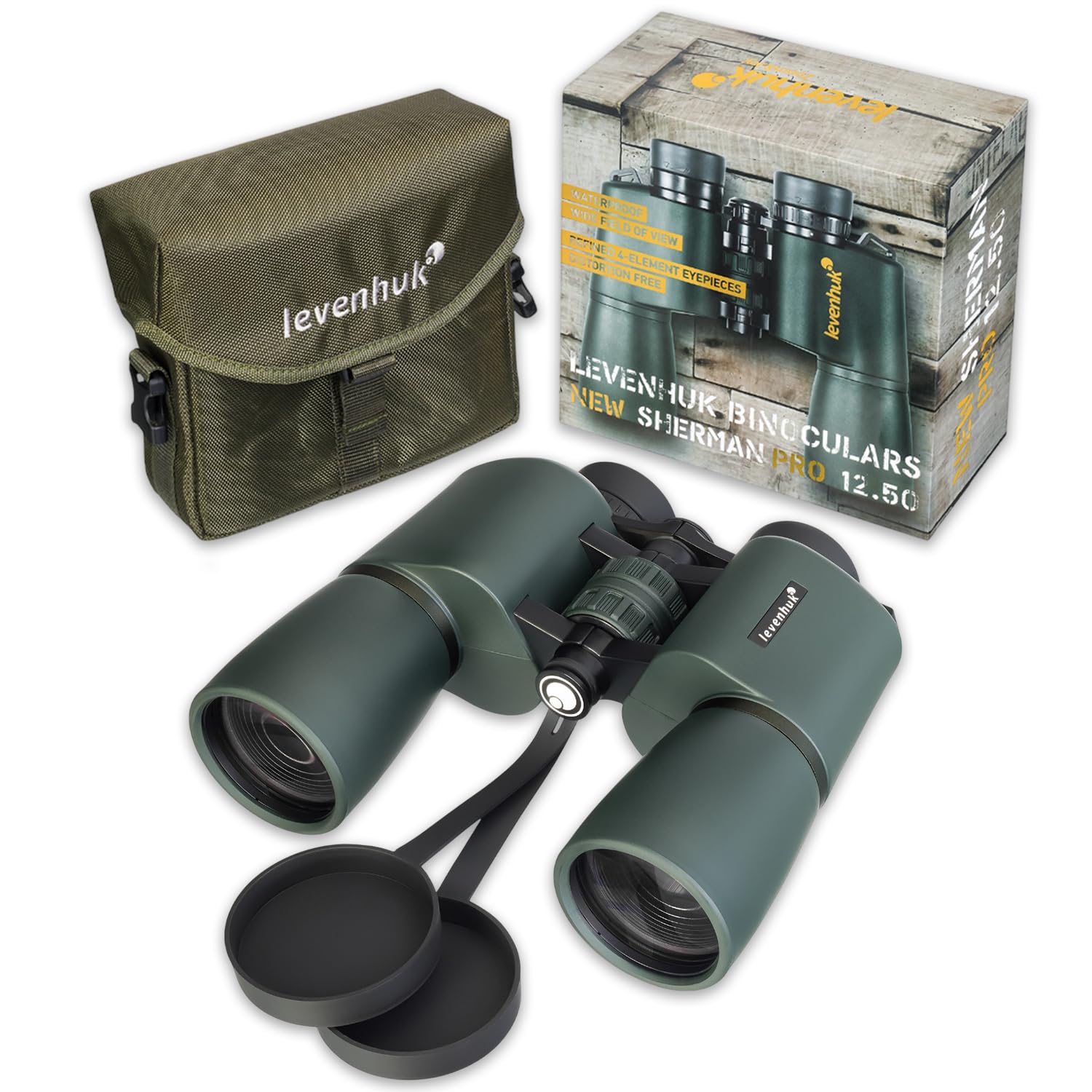 Levenhuk New Sherman PRO 12x50 Fernglas Dämmerung
