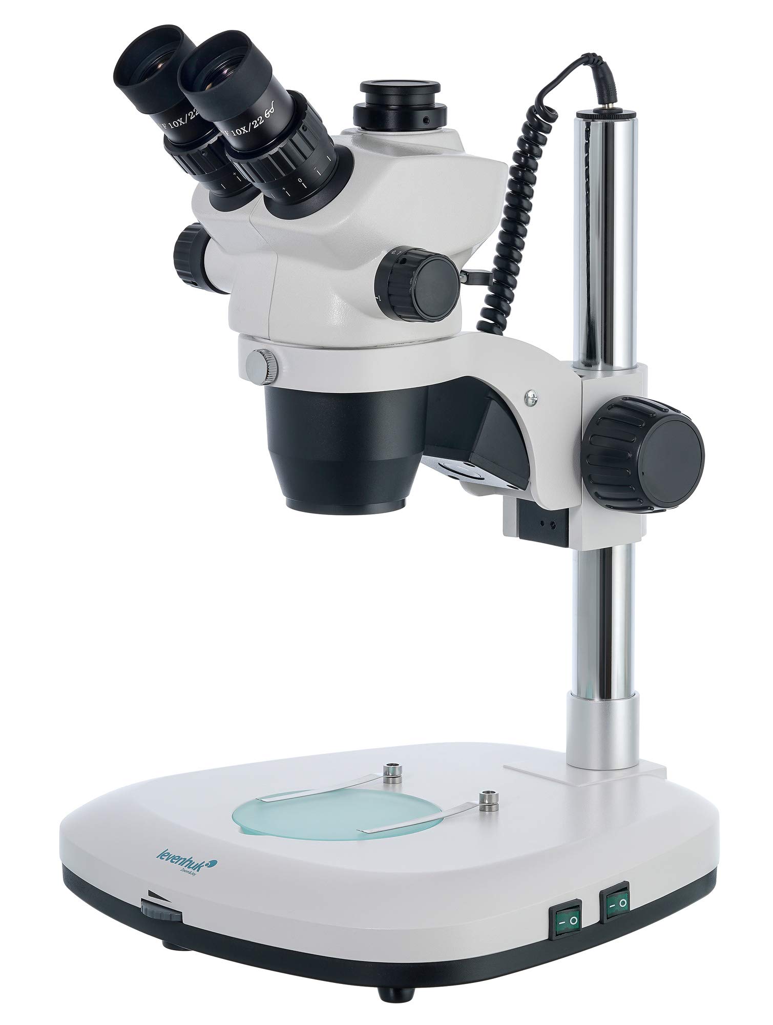 Levenhuk Zoom 1T Stereomikroskop 7-45x LED trinokular