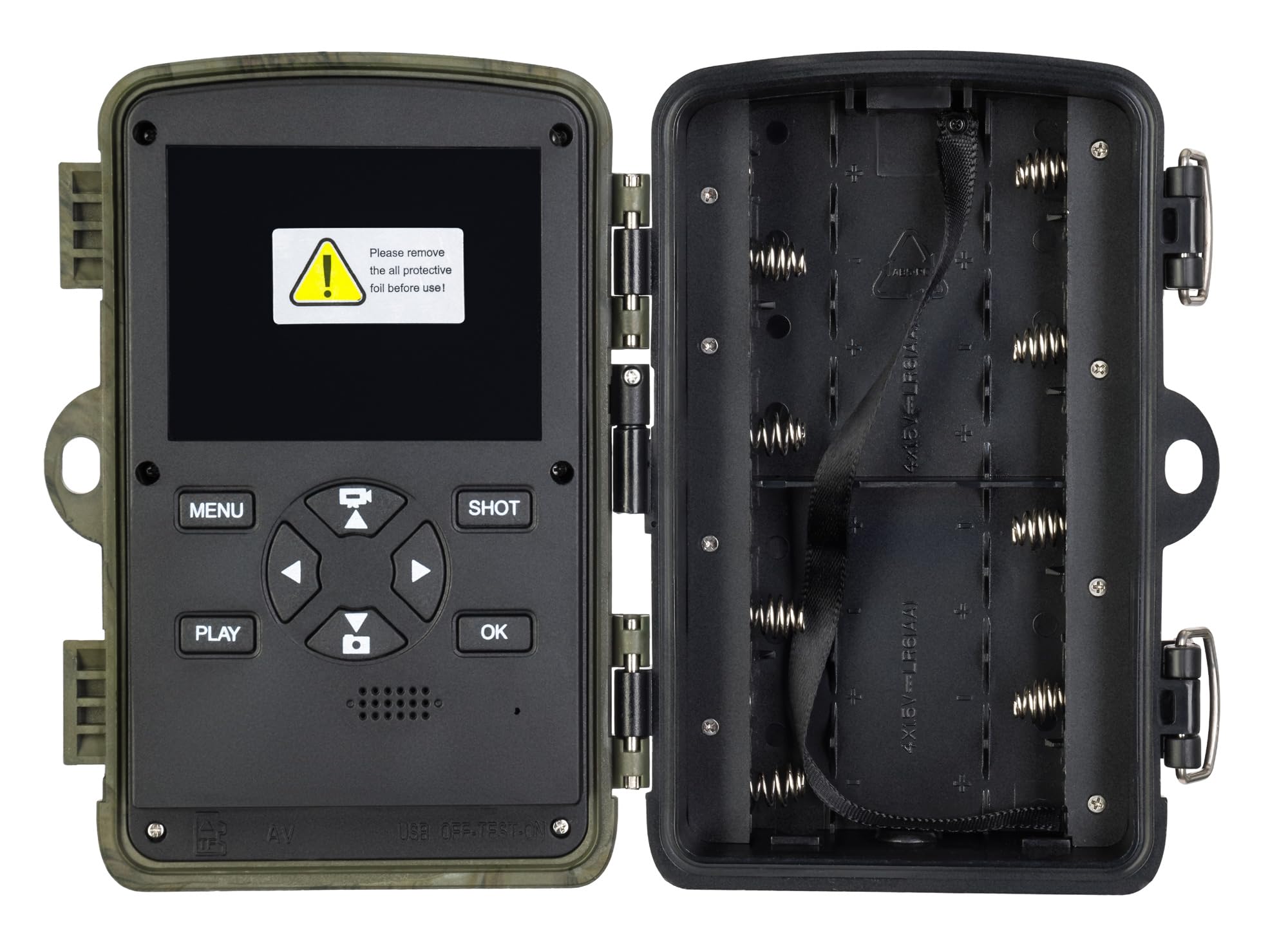 Levenhuk FC300 Wildkamera 8 MP Nachtsicht 110° mit 32 GB
