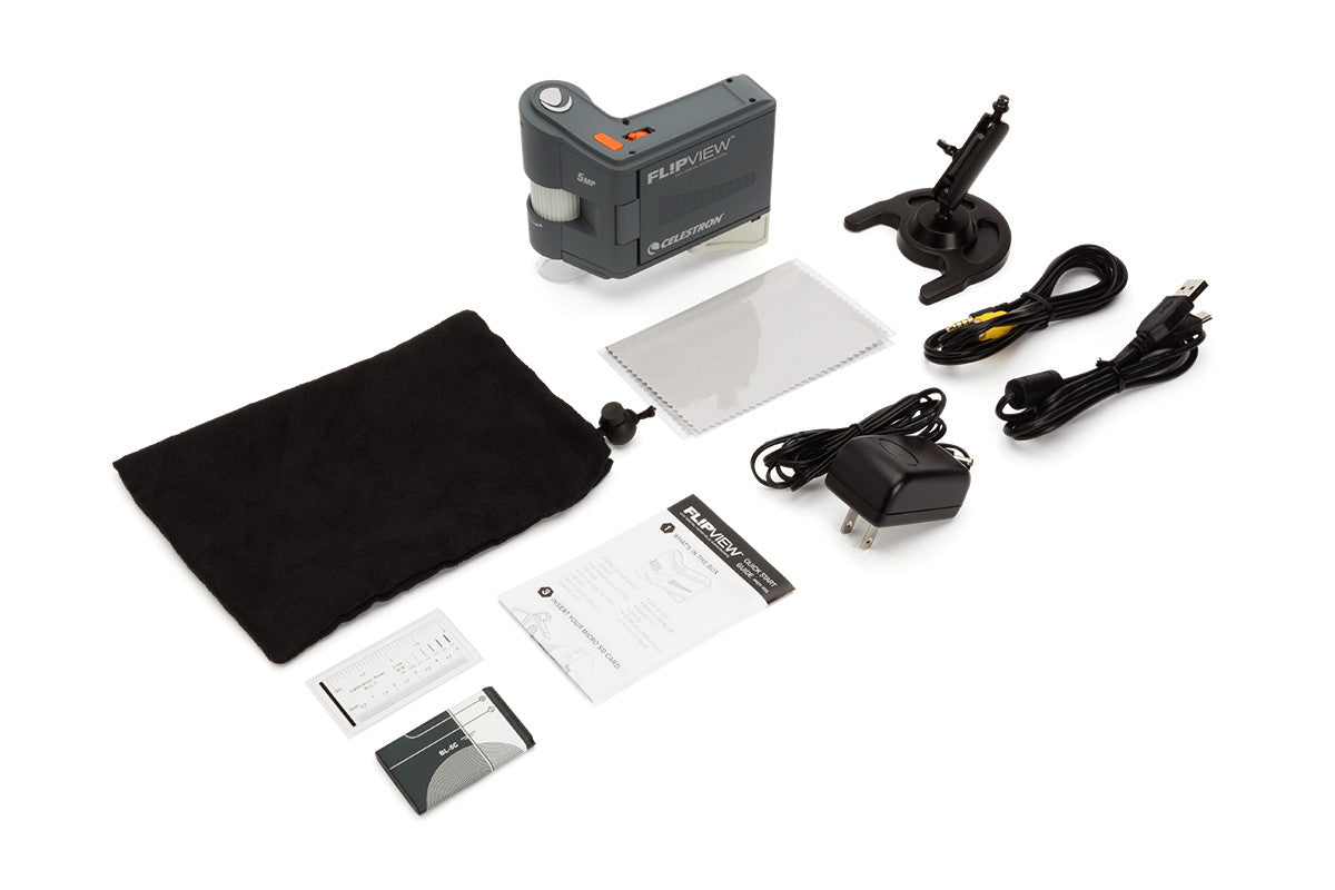 Celestron Labs FlipView 5MP LCD-Mikroskop 10-120x