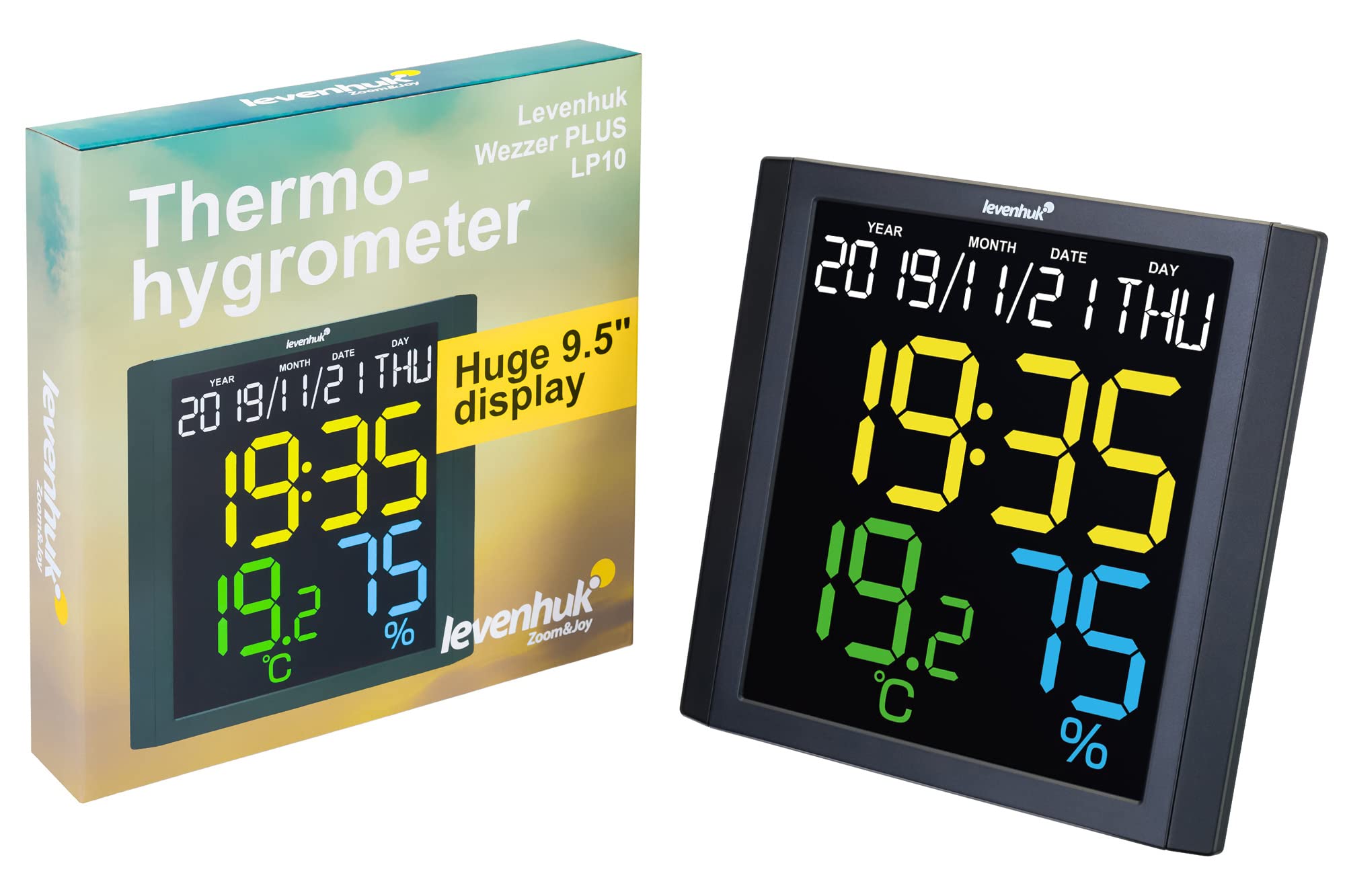 Levenhuk Wezzer PLUS LP10 Thermohygrometer mit Uhr