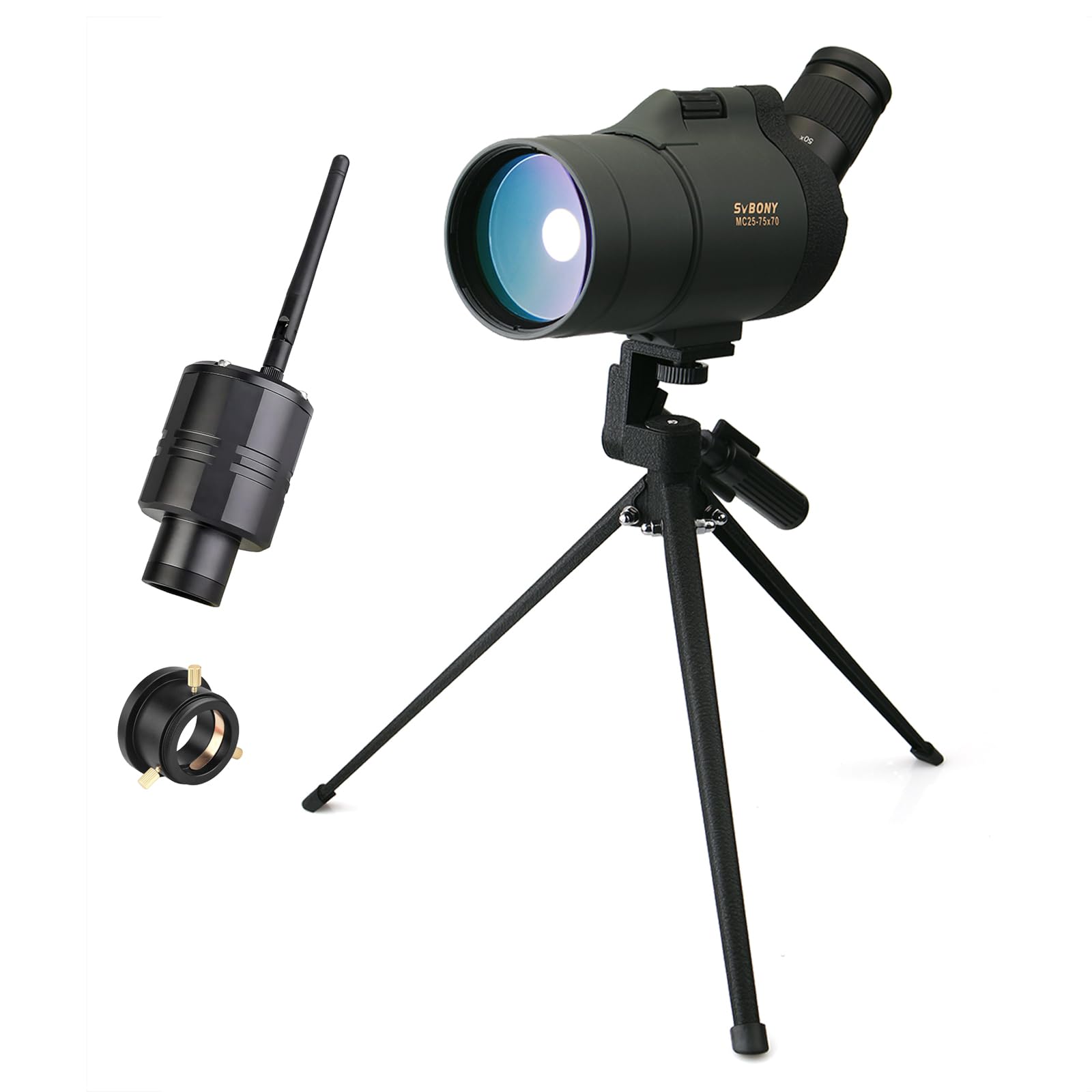 SVBONY SV41 Mak Spektiv 25-75x70 WiFi Kamera Stativ