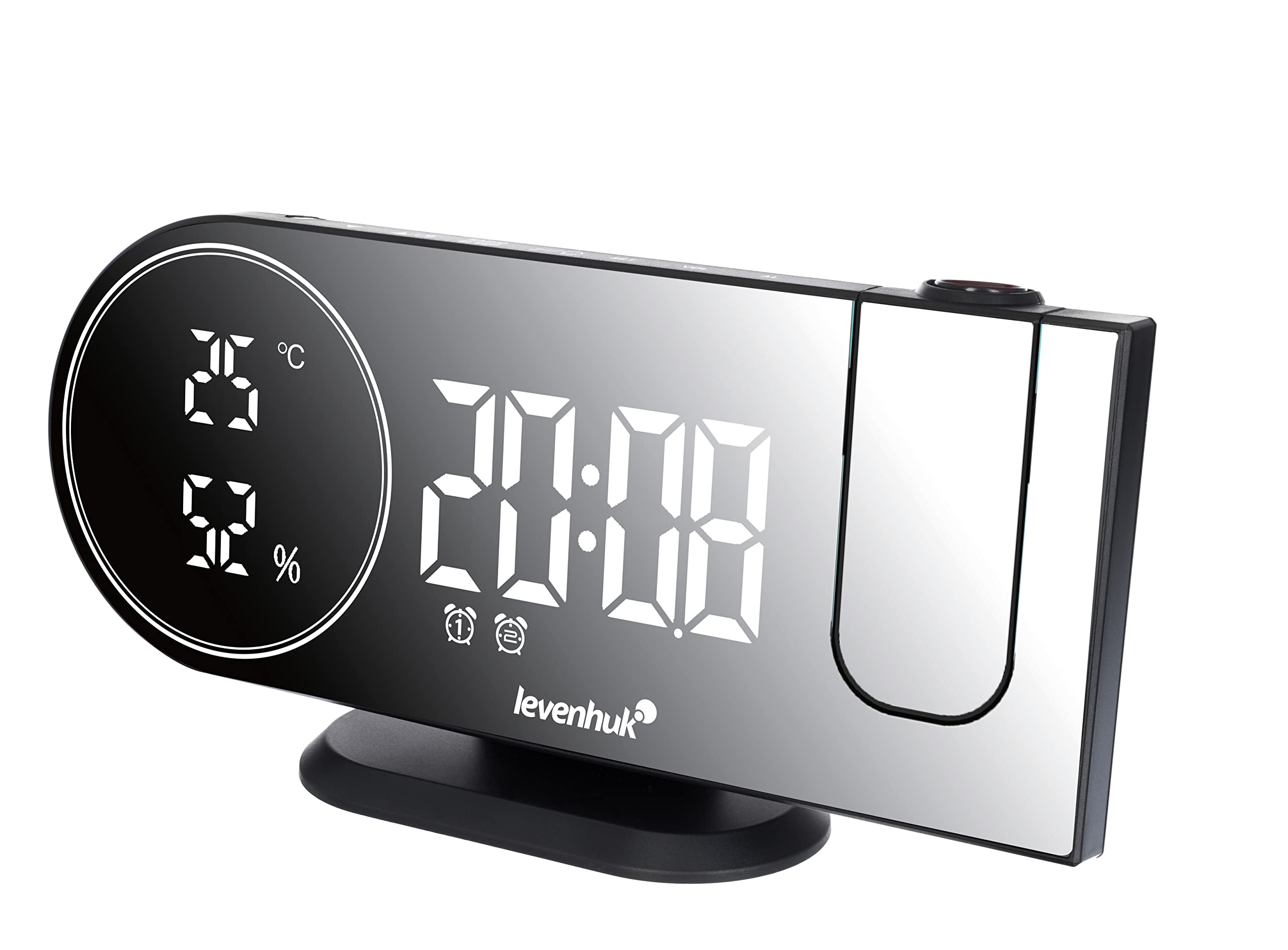 Levenhuk Wezzer Tick H50 Projektionsuhr mit Thermometer