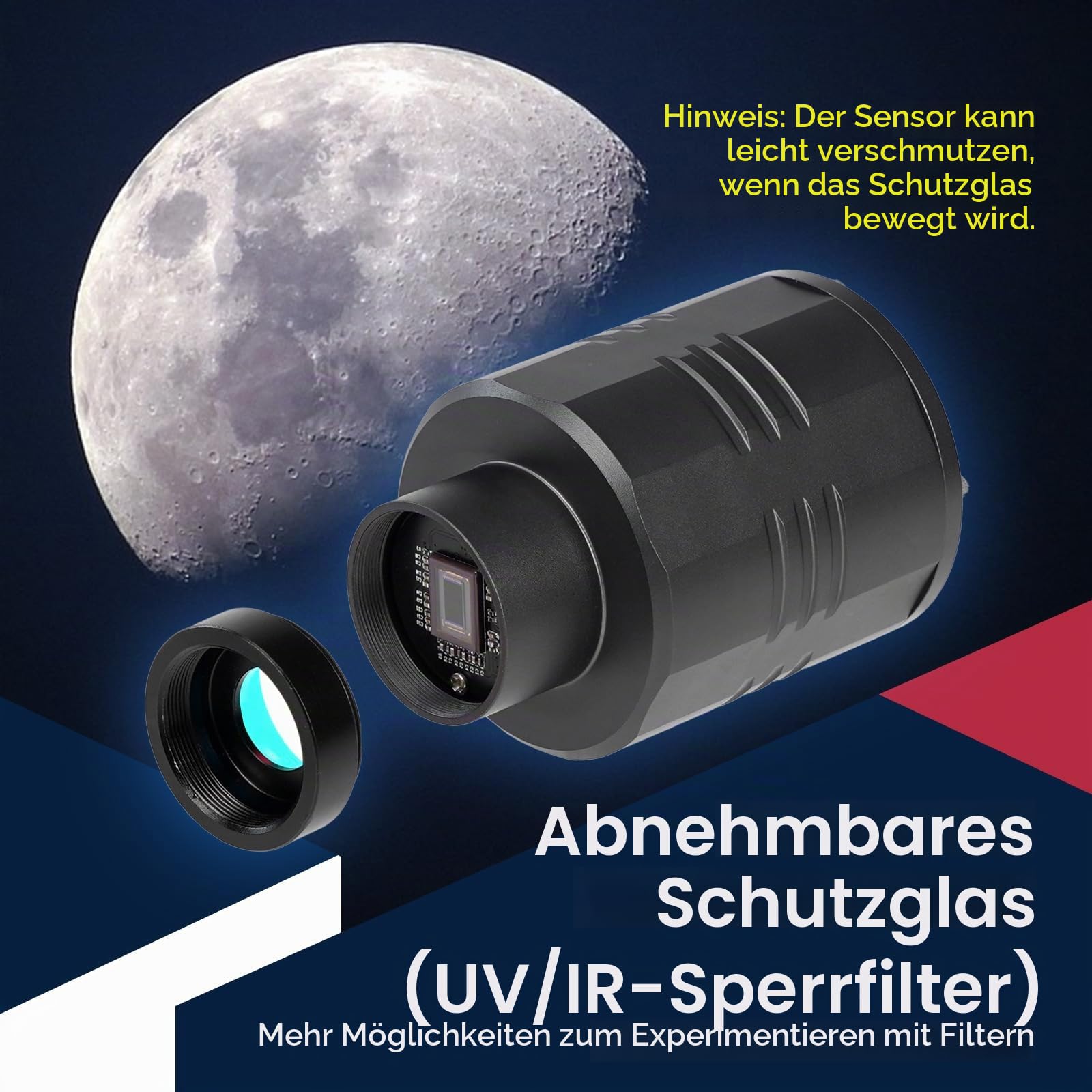 SVBONY SC311 WiFi Astrokamera IMX662 Teleskop CMOS