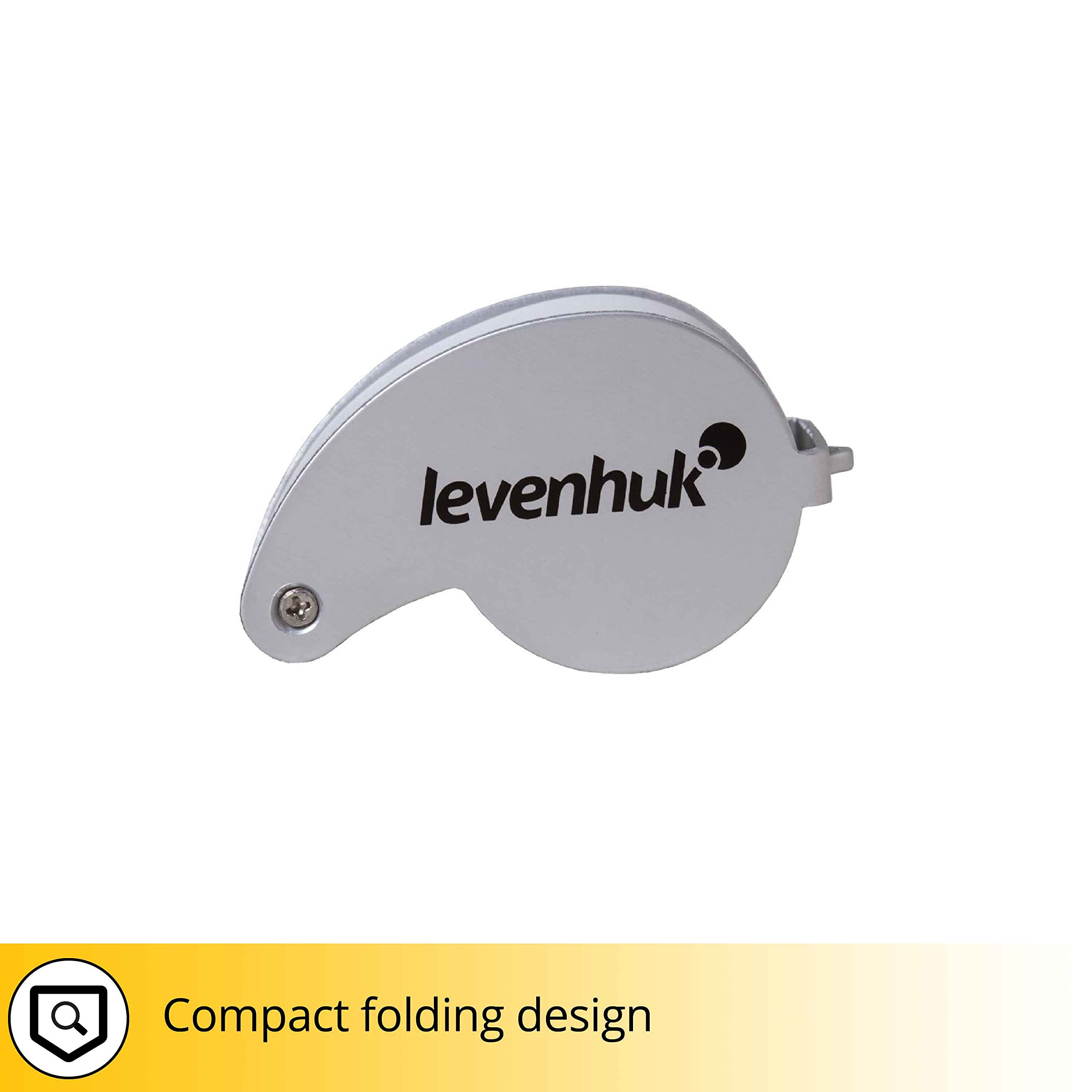 Levenhuk Zeno Gem M5 Faltlupe LED 40x Metall